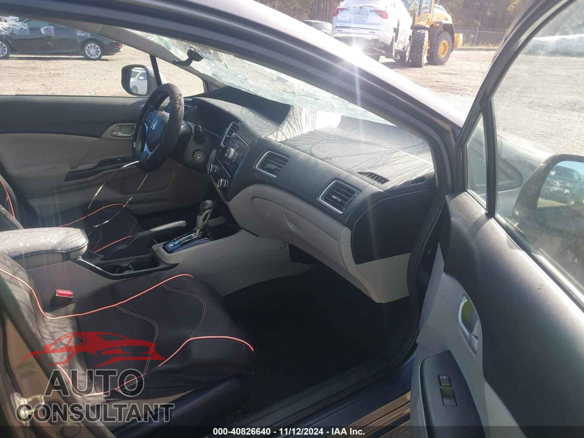 HONDA CIVIC 2013 - 2HGFB2F51DH600435