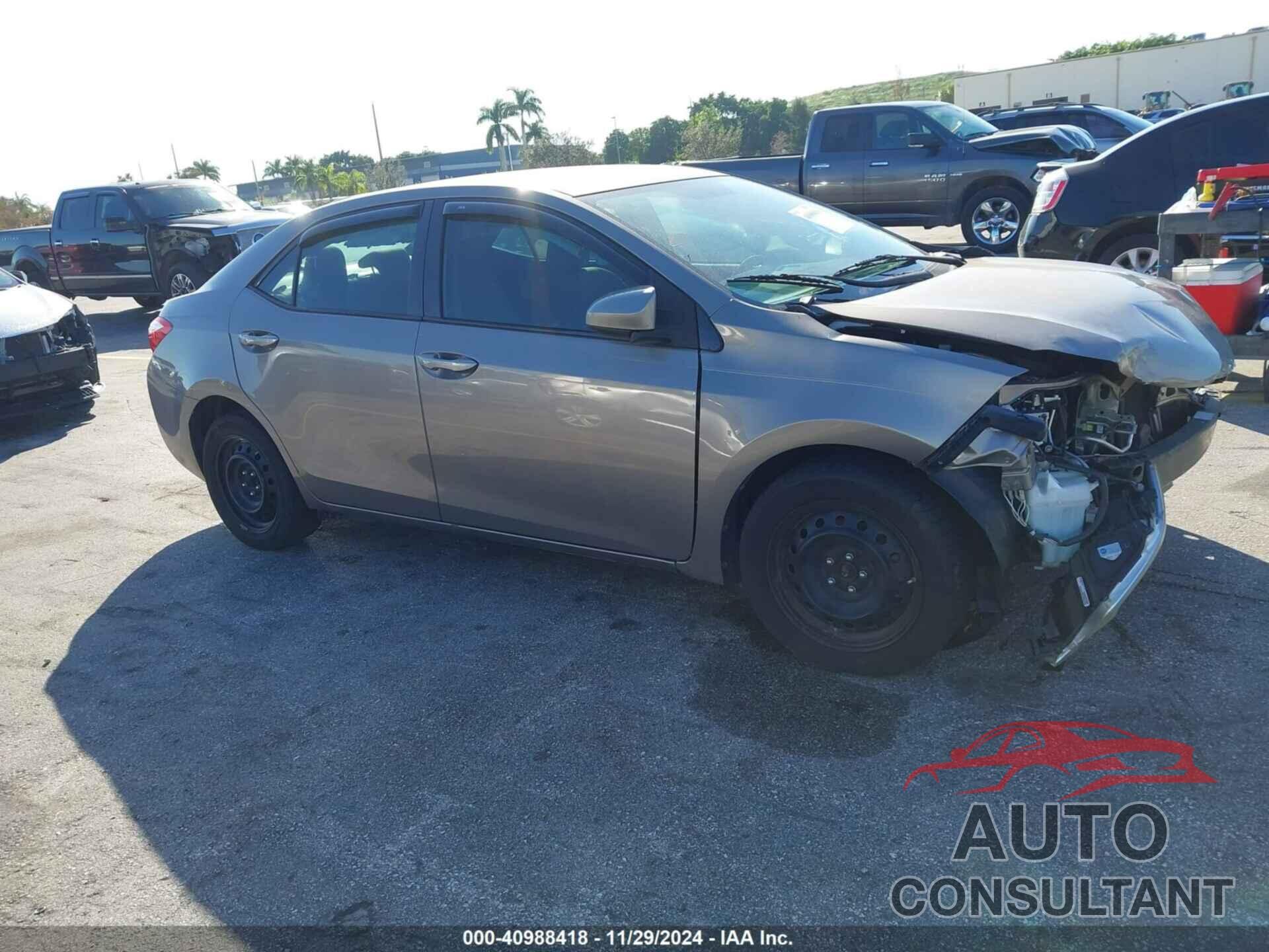 TOYOTA COROLLA 2016 - 2T1BURHE8GC636814