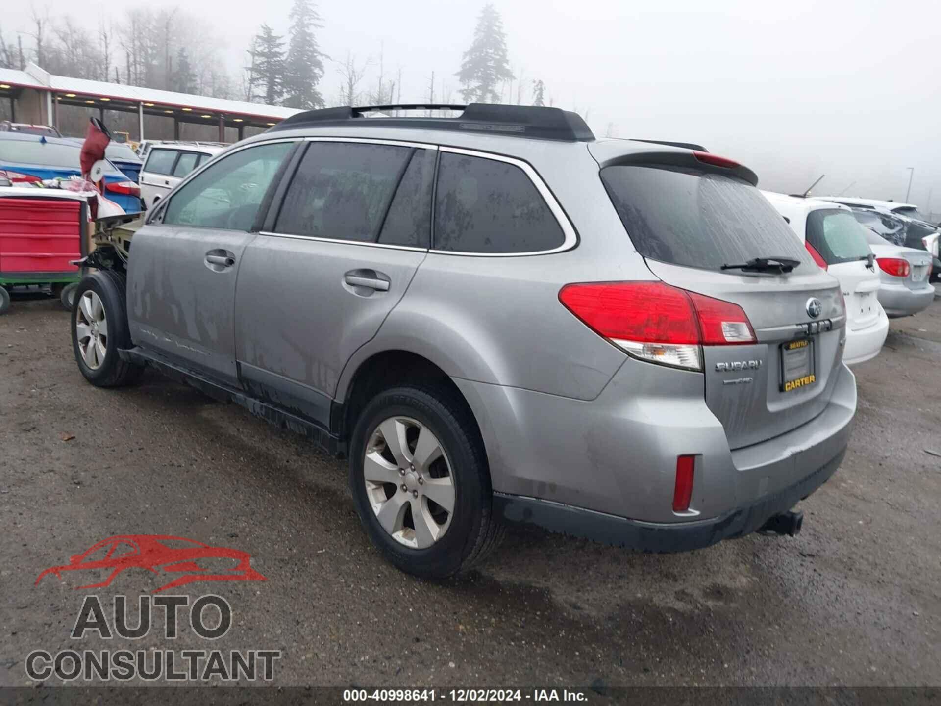 SUBARU OUTBACK 2010 - 4S4BRBGC7A3310751