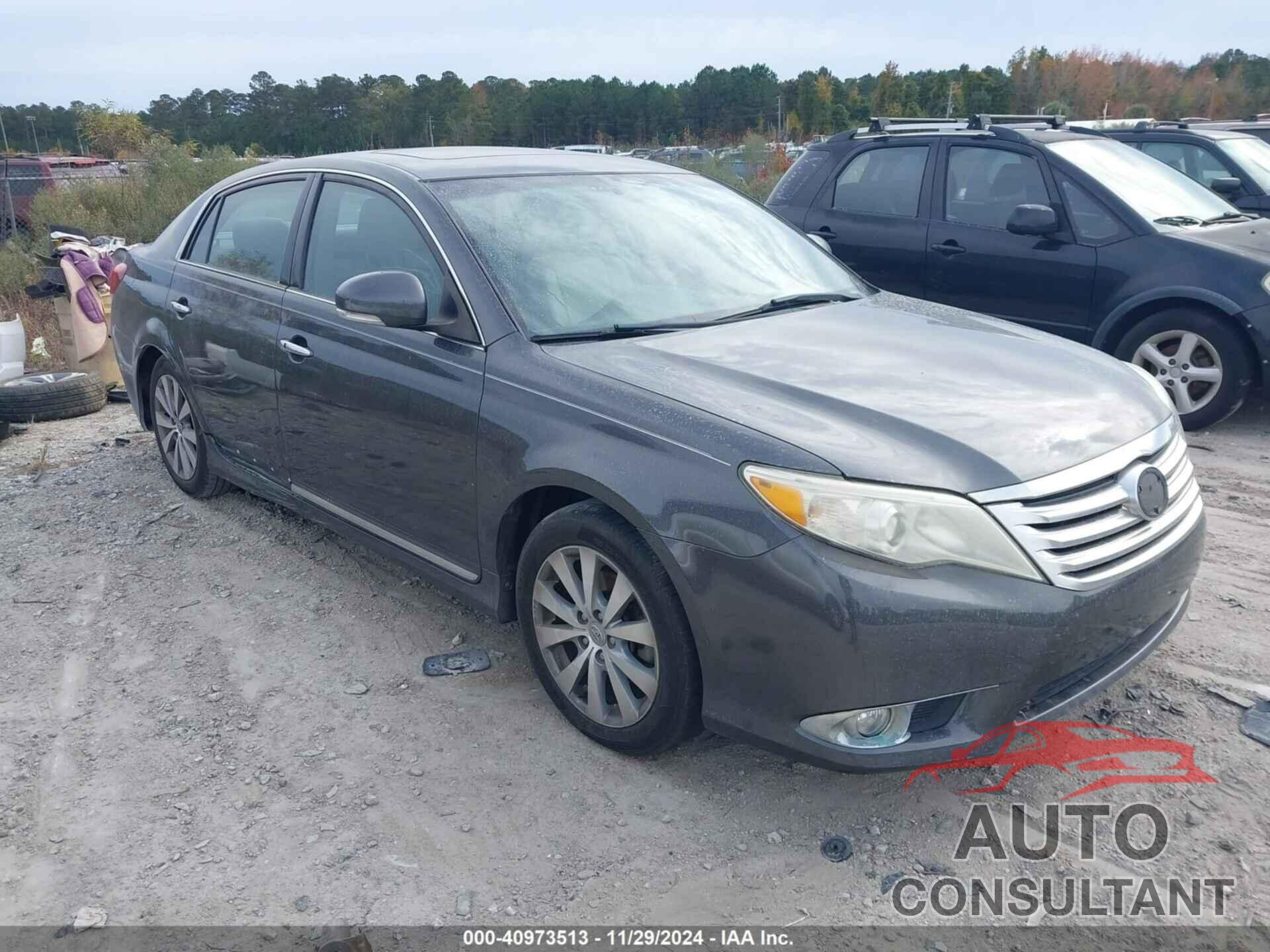 TOYOTA AVALON 2011 - 4T1BK3DB9BU425711