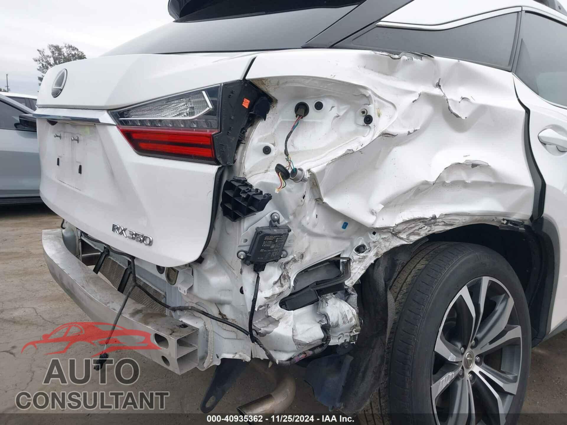 LEXUS RX 350 2017 - 2T2ZZMCA3HC062675