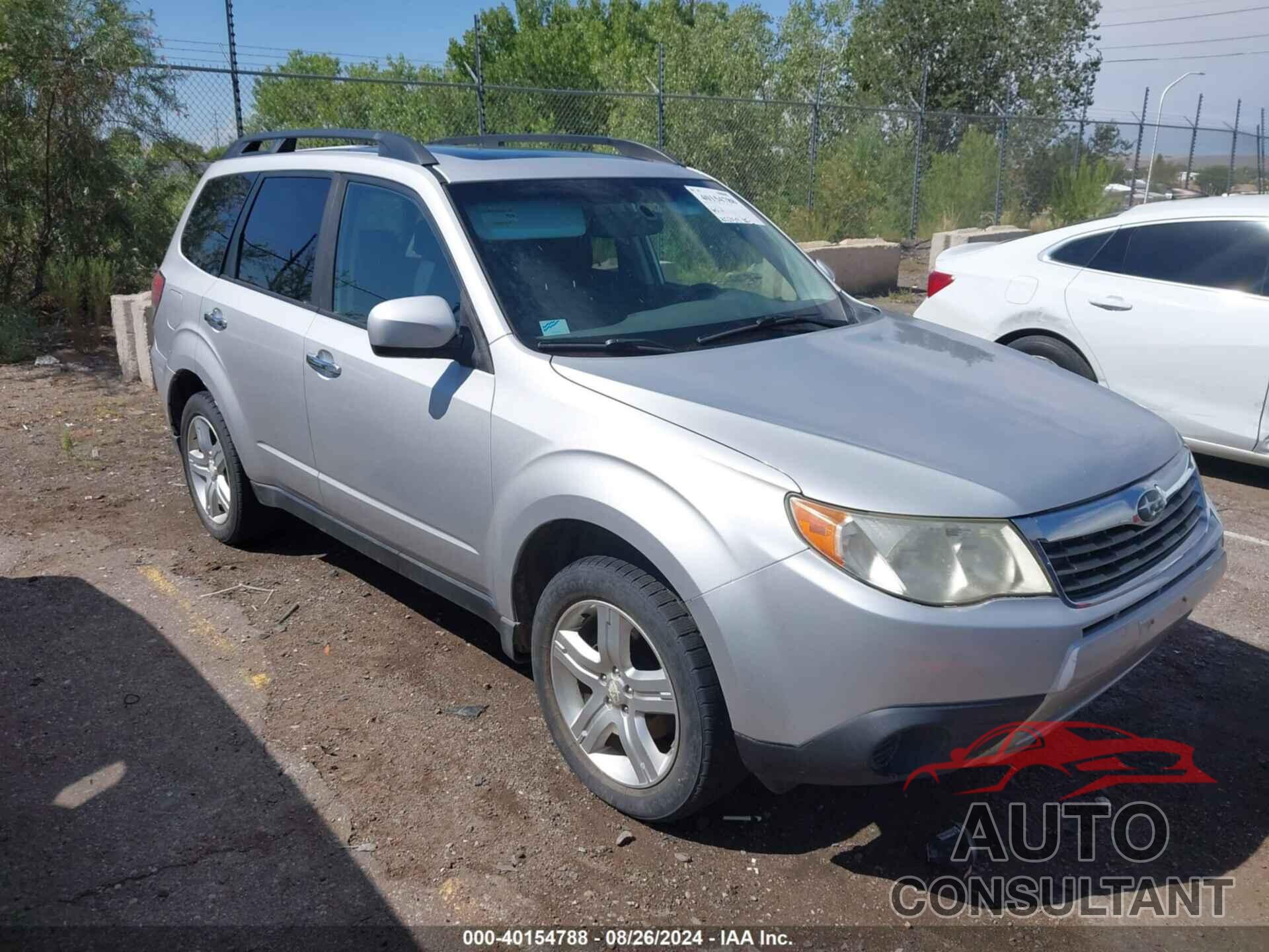 SUBARU FORESTER 2010 - JF2SH6CC8AH727224