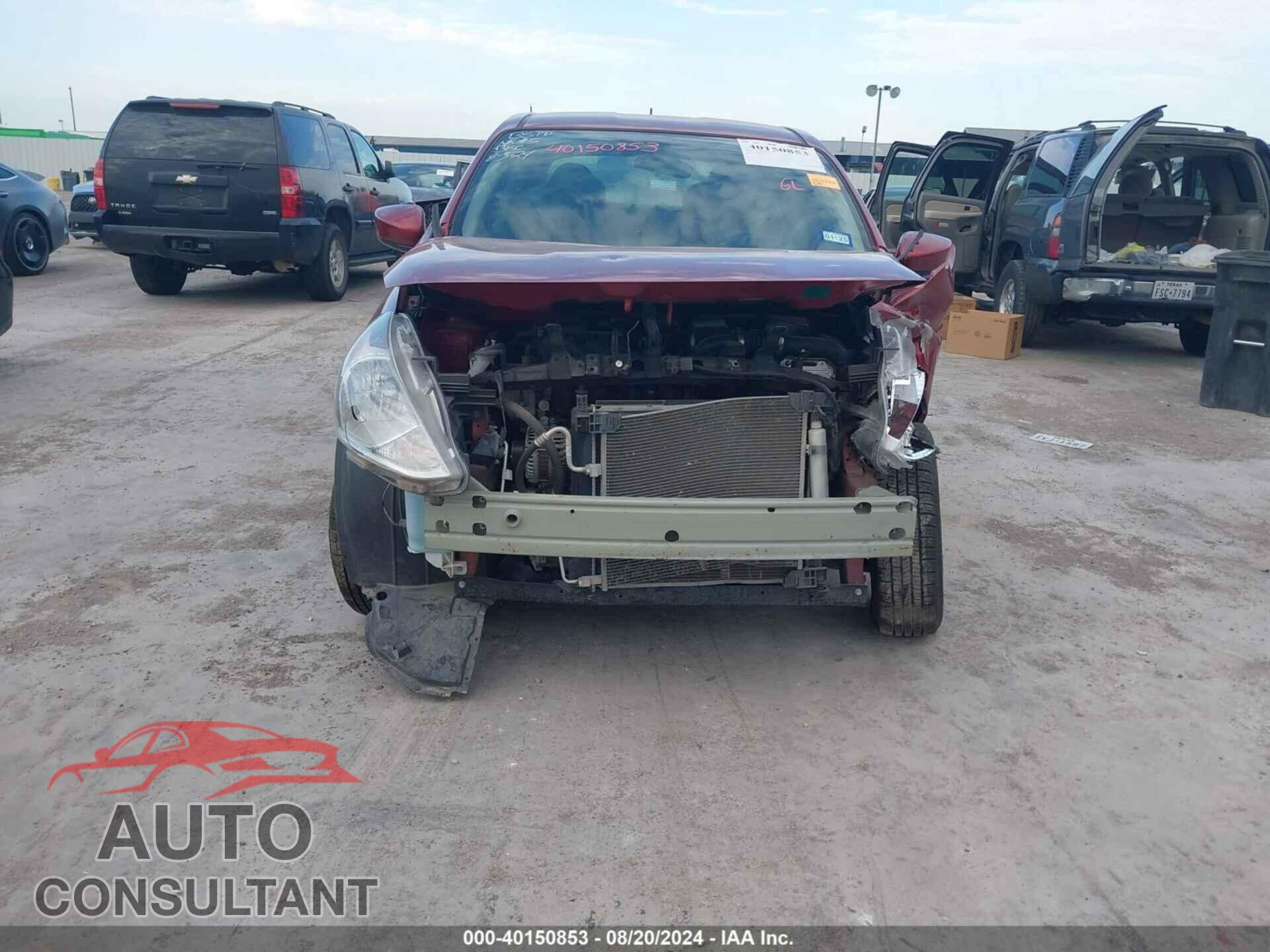 NISSAN VERSA 2019 - 3N1CN7AP3KL839636