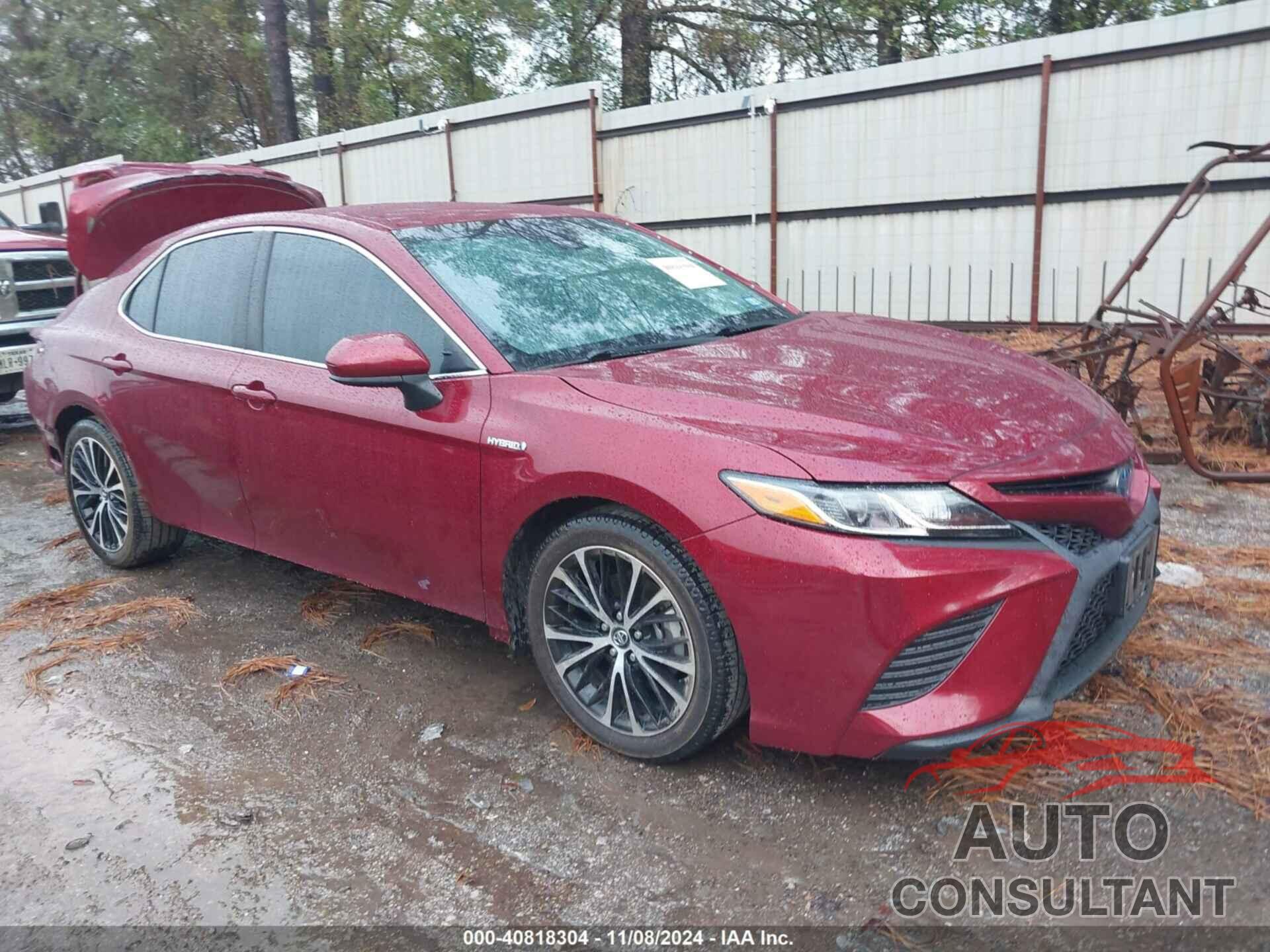 TOYOTA CAMRY HYBRID 2018 - 4T1B21HK0JU505797