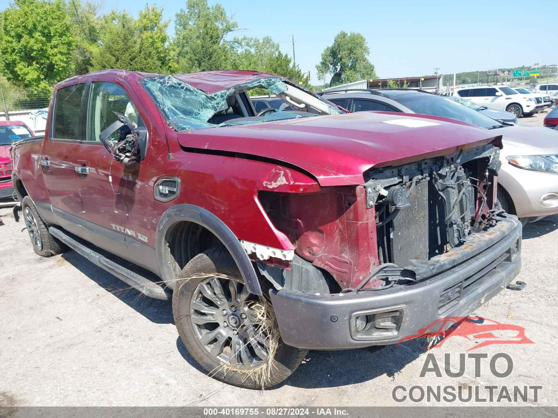 NISSAN TITAN XD 2017 - 1N6AA1F25HN500991