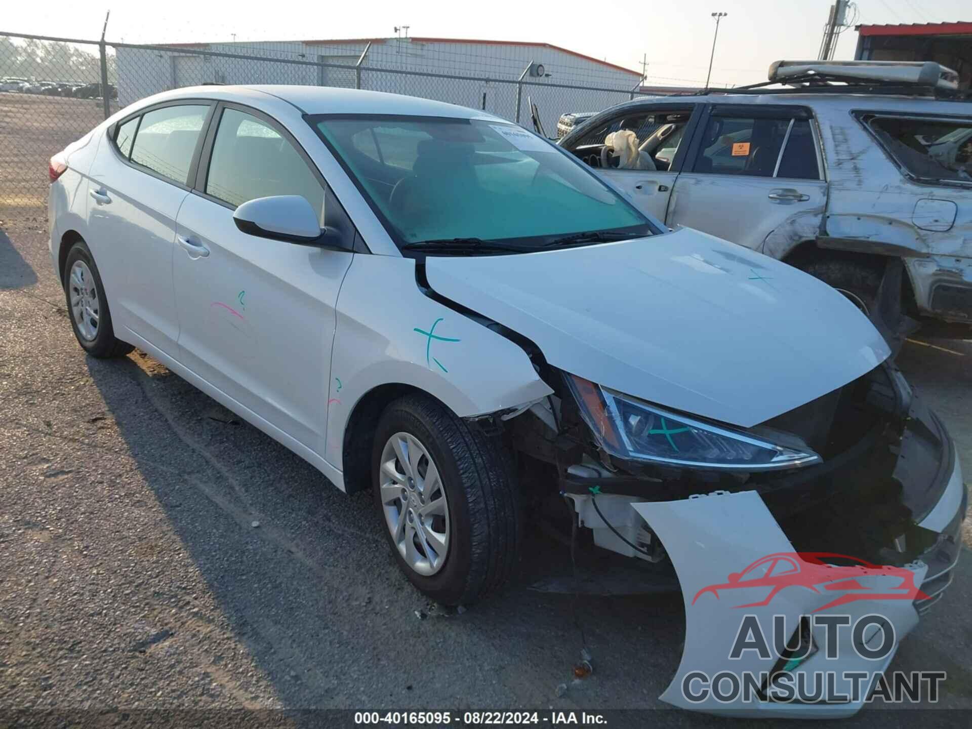 HYUNDAI ELANTRA 2019 - 5NPD74LF9KH425288