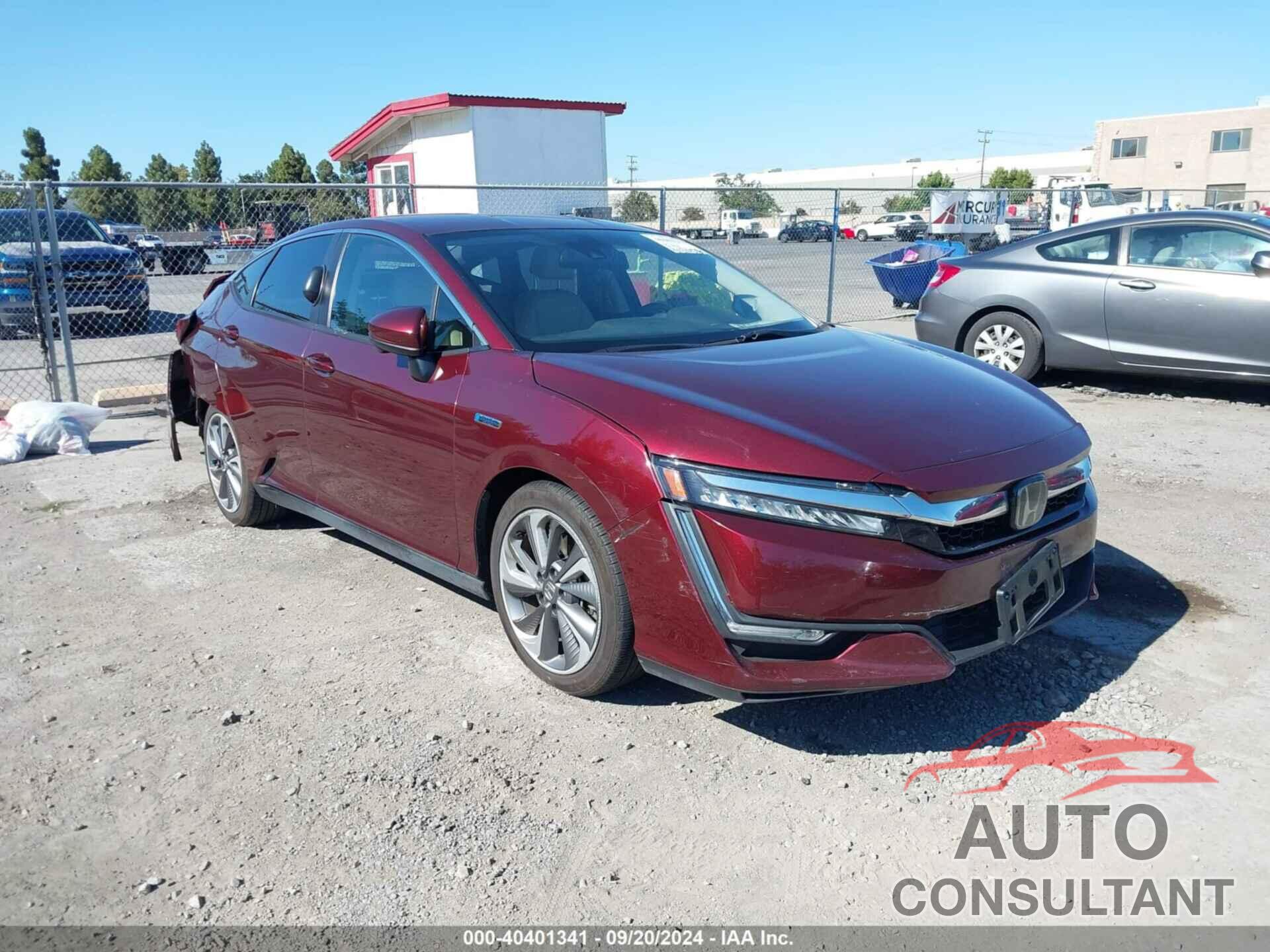 HONDA CLARITY PLUG-IN HYBRID 2019 - JHMZC5F19KC002759