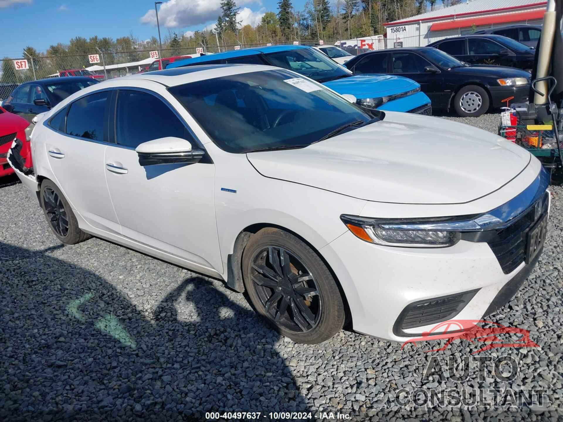 HONDA INSIGHT 2019 - 19XZE4F96KE027851