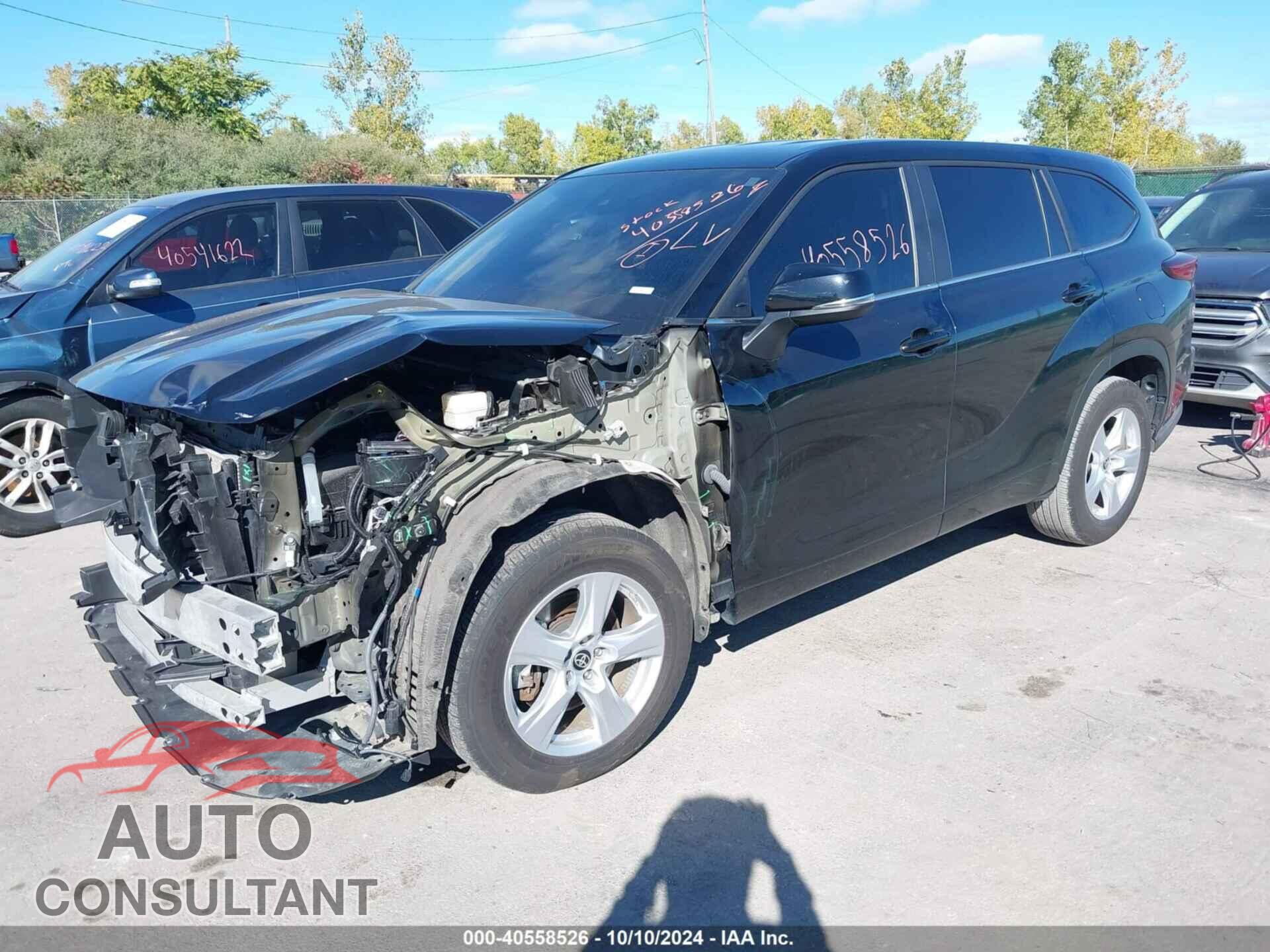 TOYOTA HIGHLANDER 2023 - 5TDKDRAH4PS519212