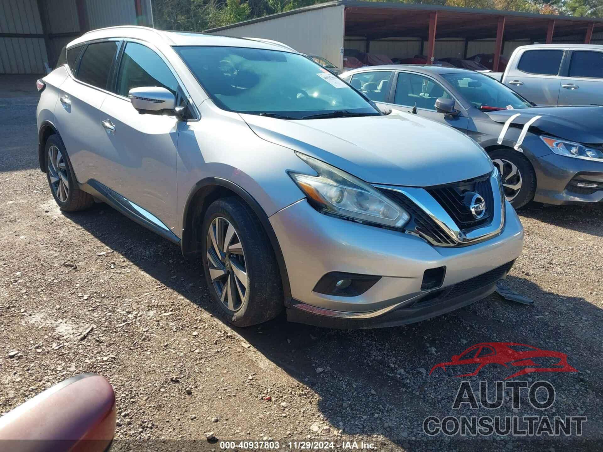 NISSAN MURANO 2018 - 5N1AZ2MG8JN128760