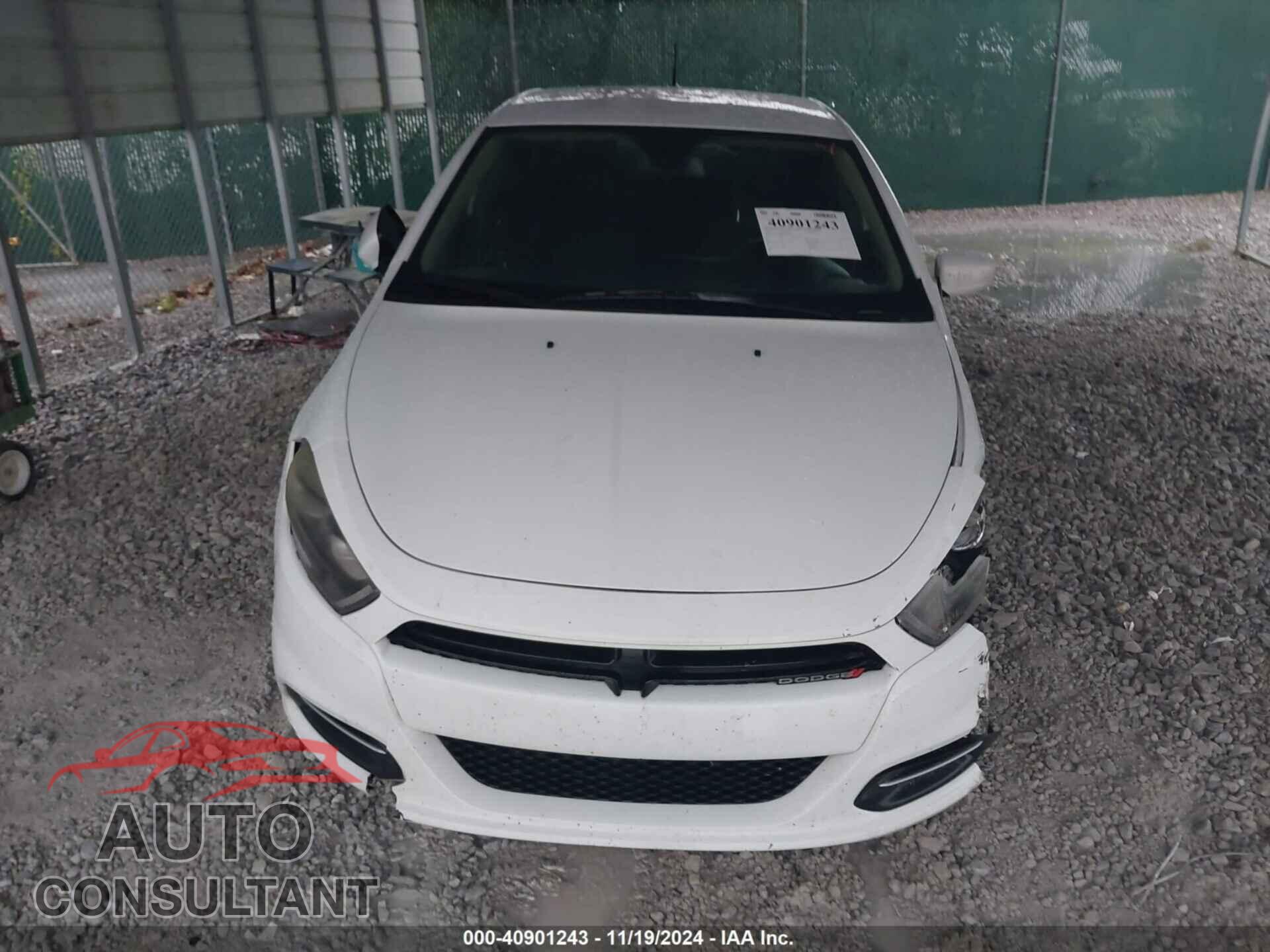 DODGE DART 2016 - 1C3CDFBB4GD563854