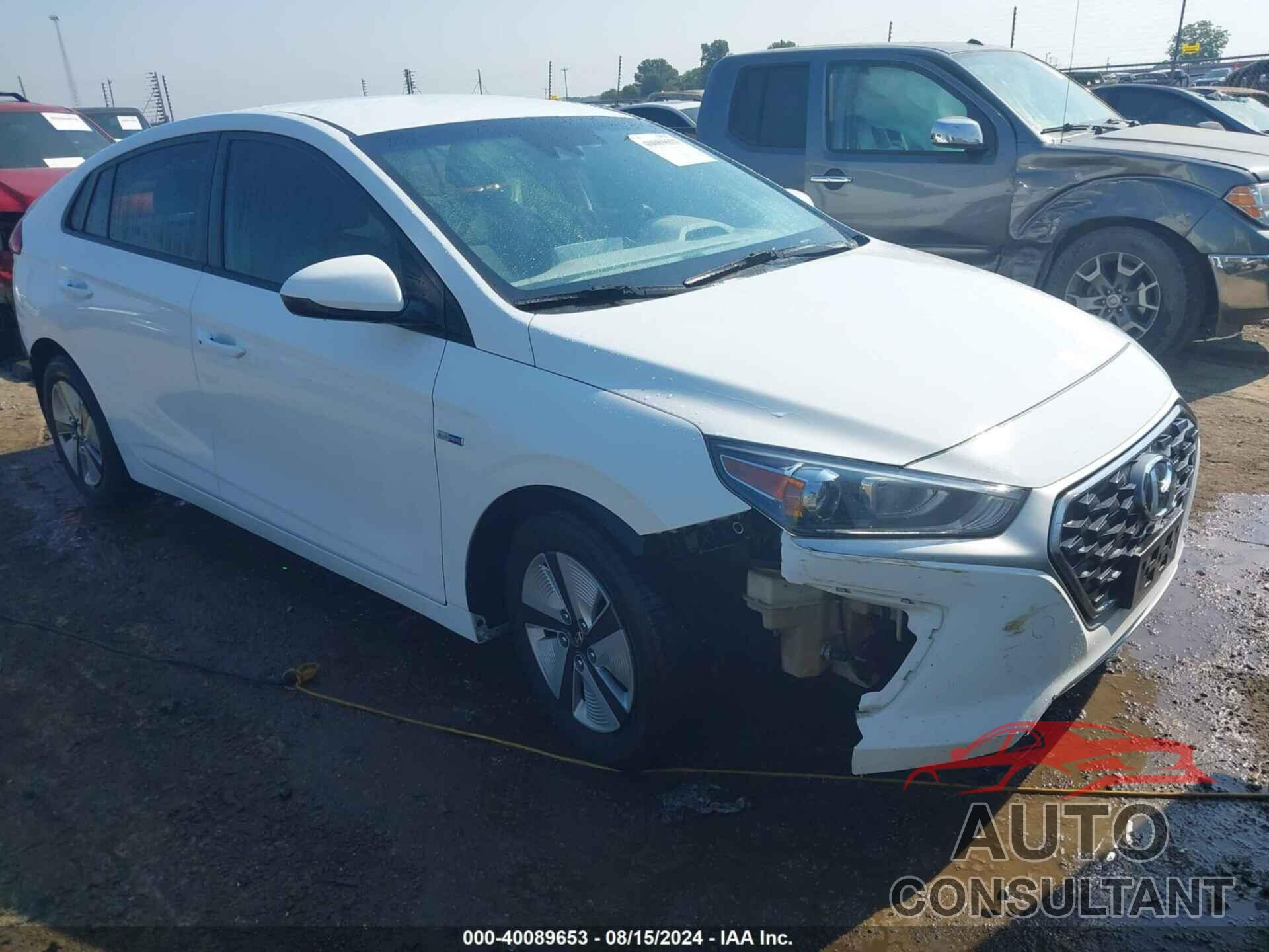 HYUNDAI IONIQ HYBRID 2020 - KMHC65LC7LU231176