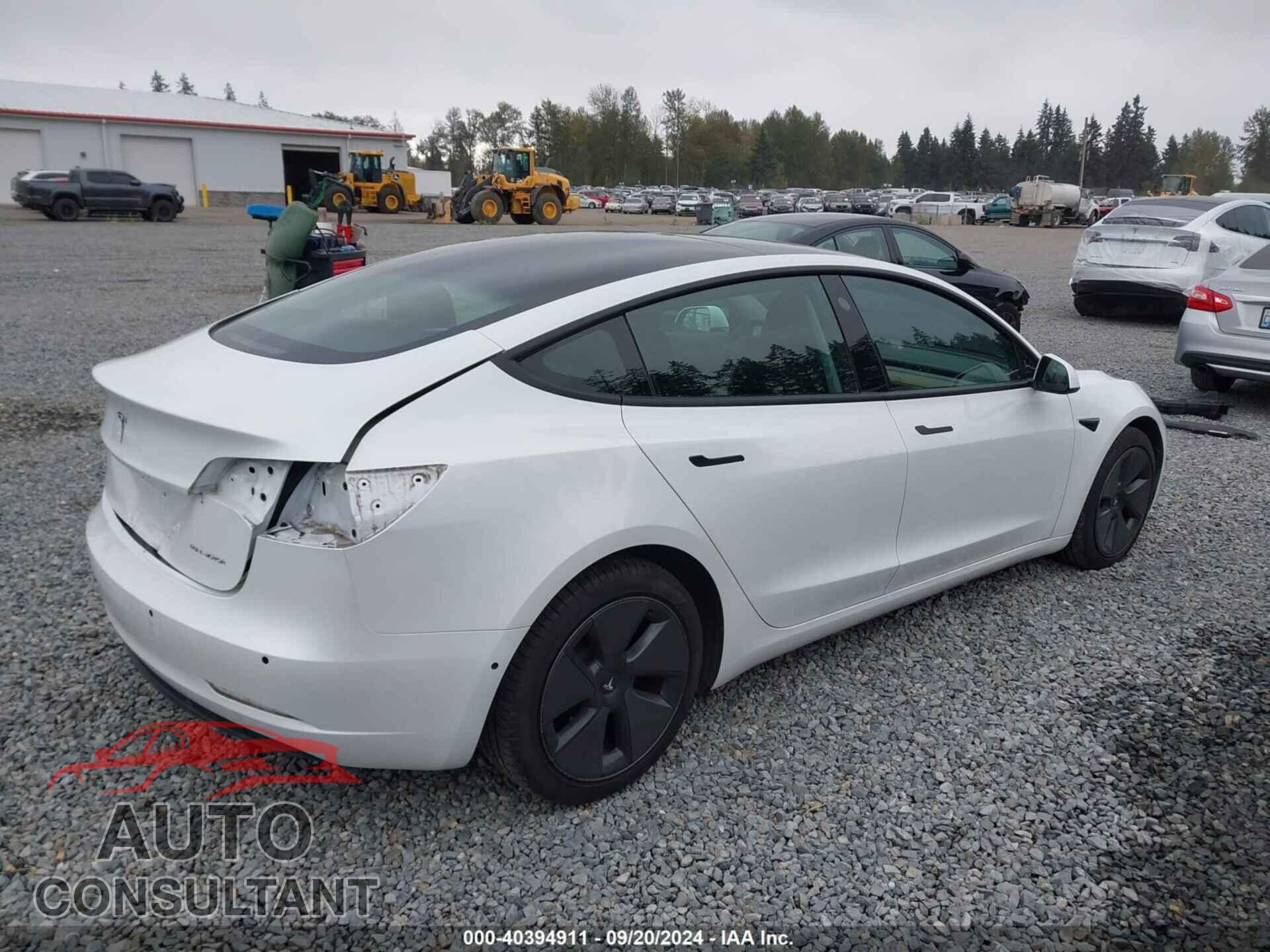 TESLA MODEL 3 2021 - 5YJ3E1EBXMF937945