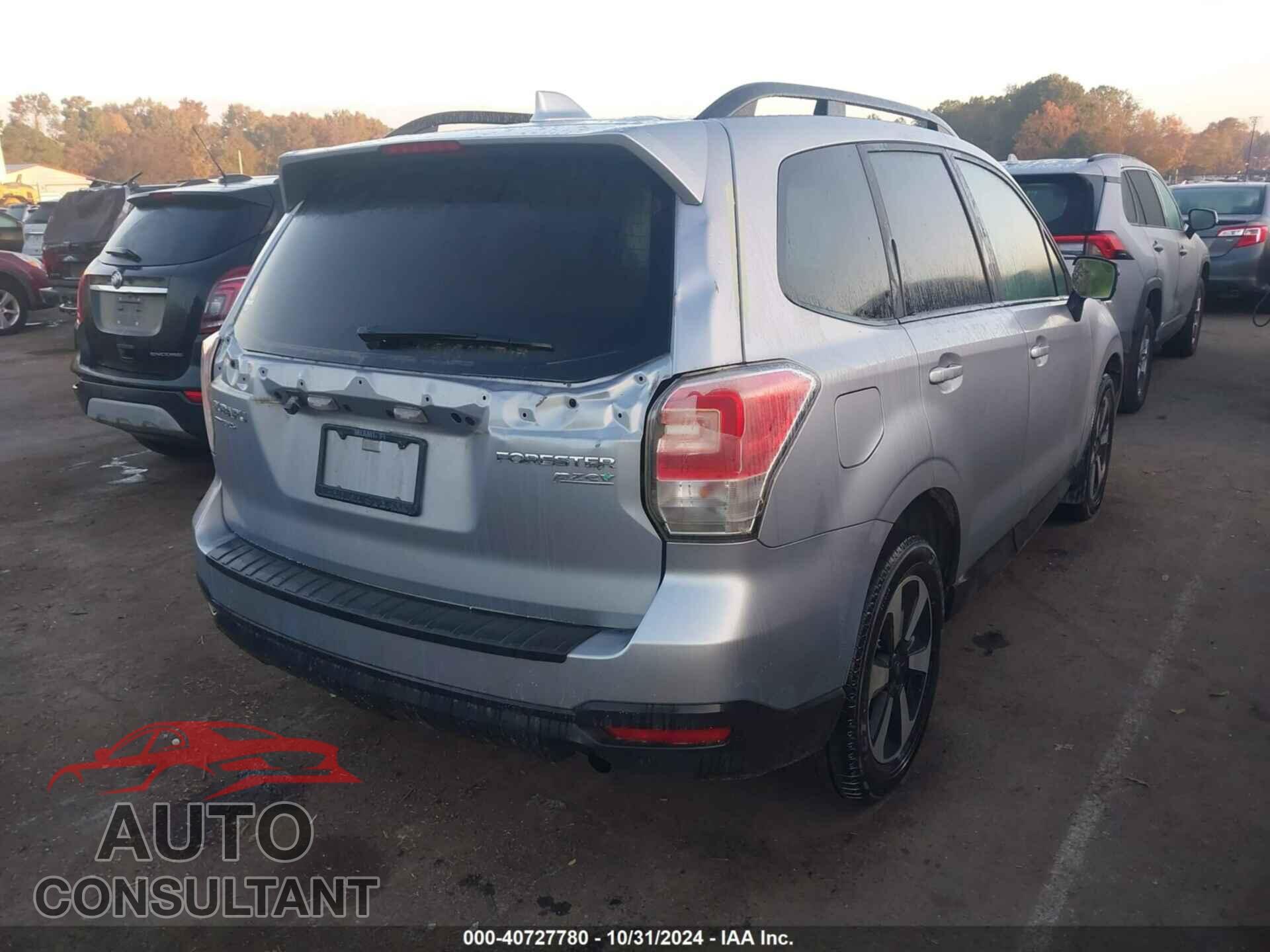 SUBARU FORESTER 2017 - JF2SJAEC7HH485976