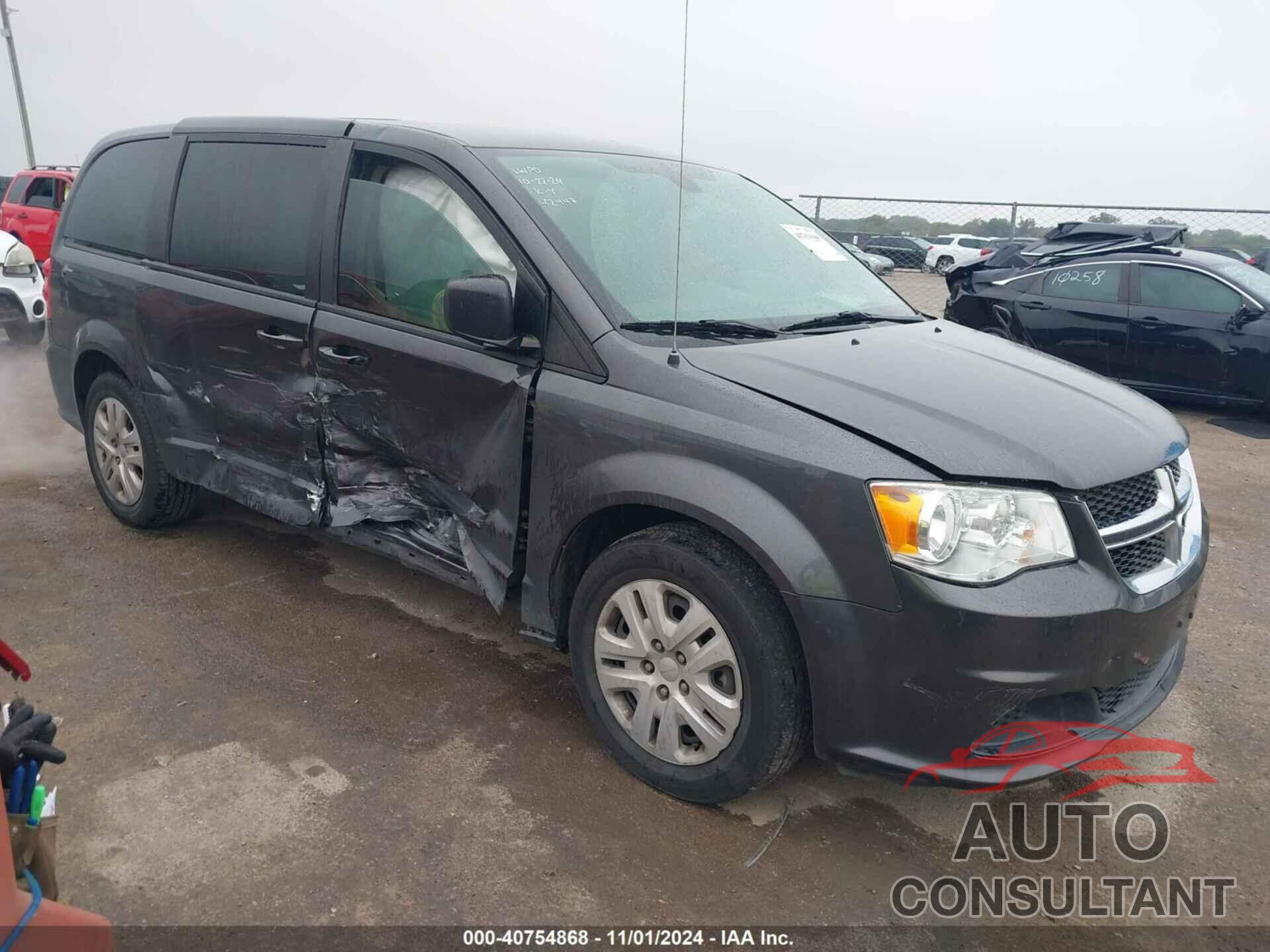DODGE GRAND CARAVAN 2018 - 2C4RDGBG5JR348429