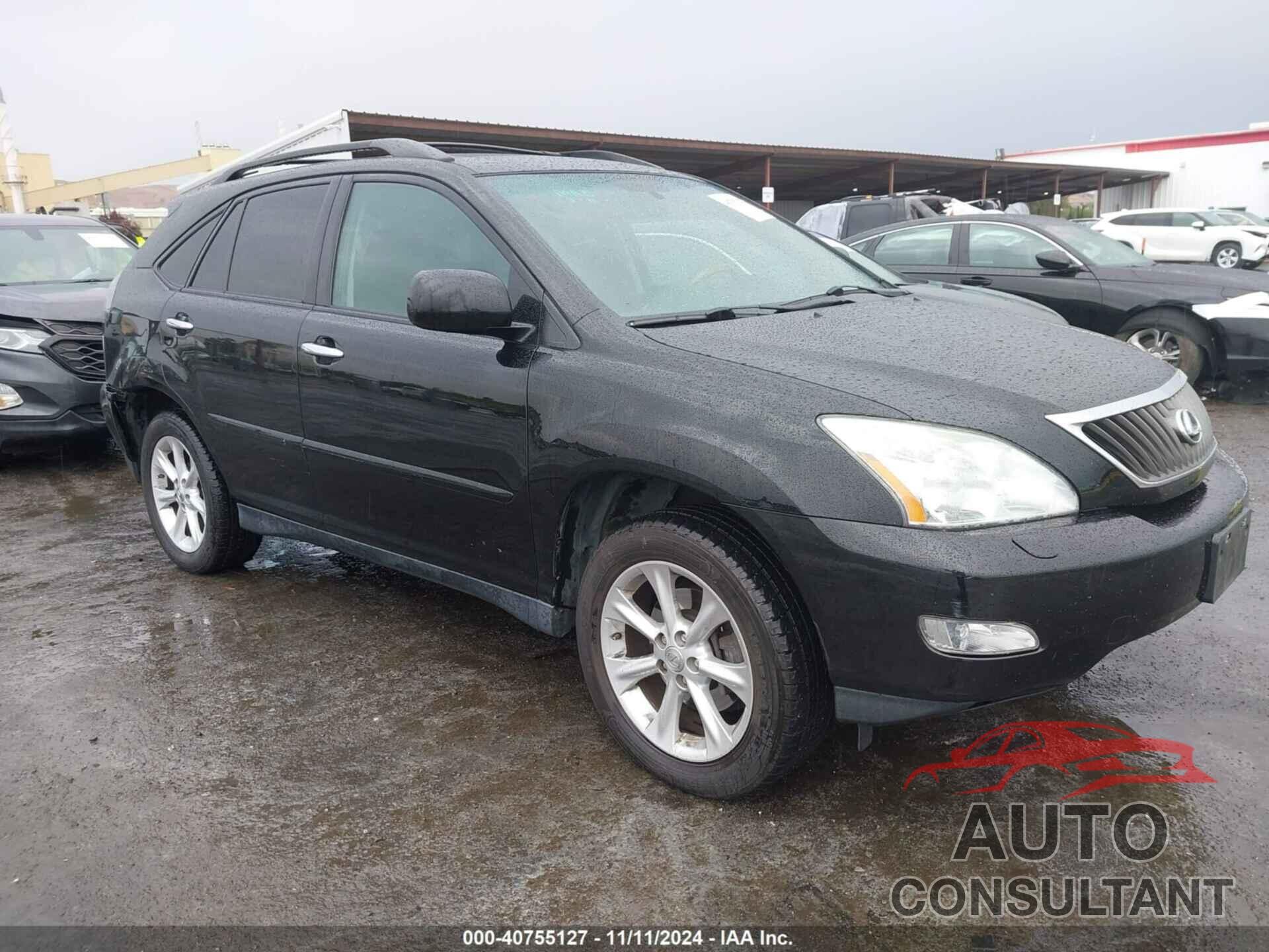 LEXUS RX 350 2009 - 2T2GK31U89C076348