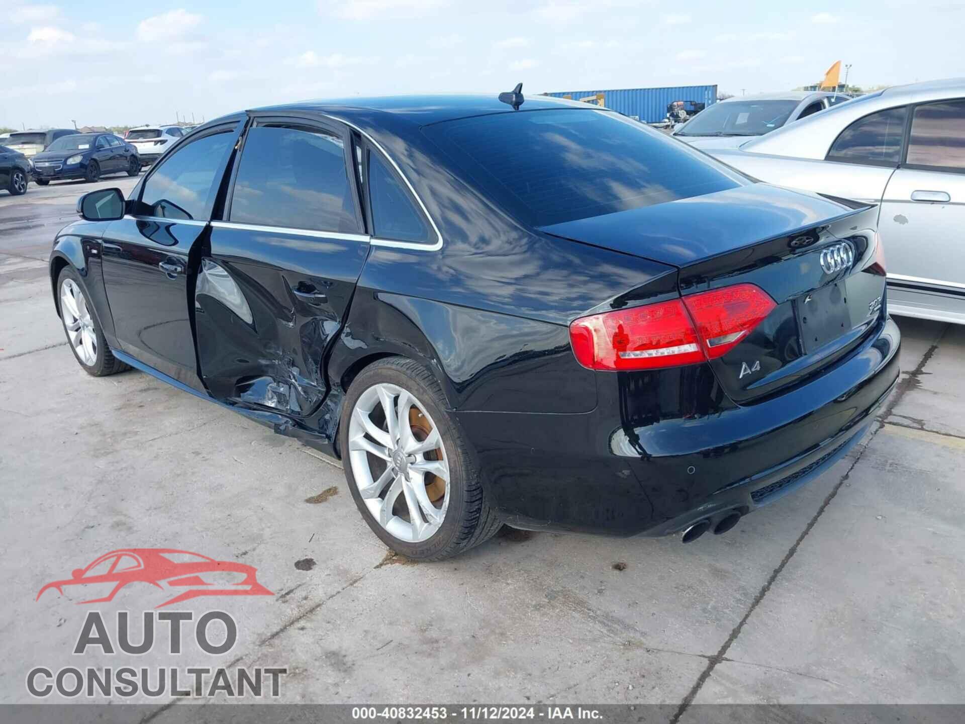 AUDI A4 2012 - WAUFFAFL4CA115342