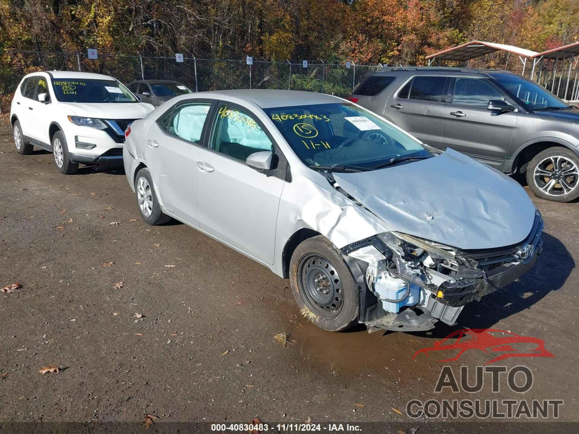 TOYOTA COROLLA 2016 - 2T1BURHE6GC489750
