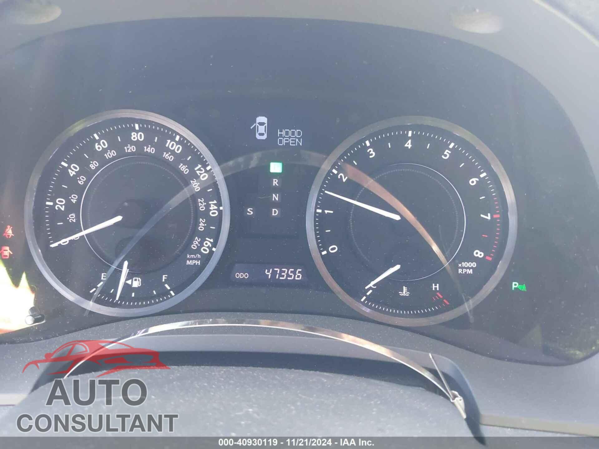 LEXUS IS 350C 2011 - JTHFE2C28B2507058