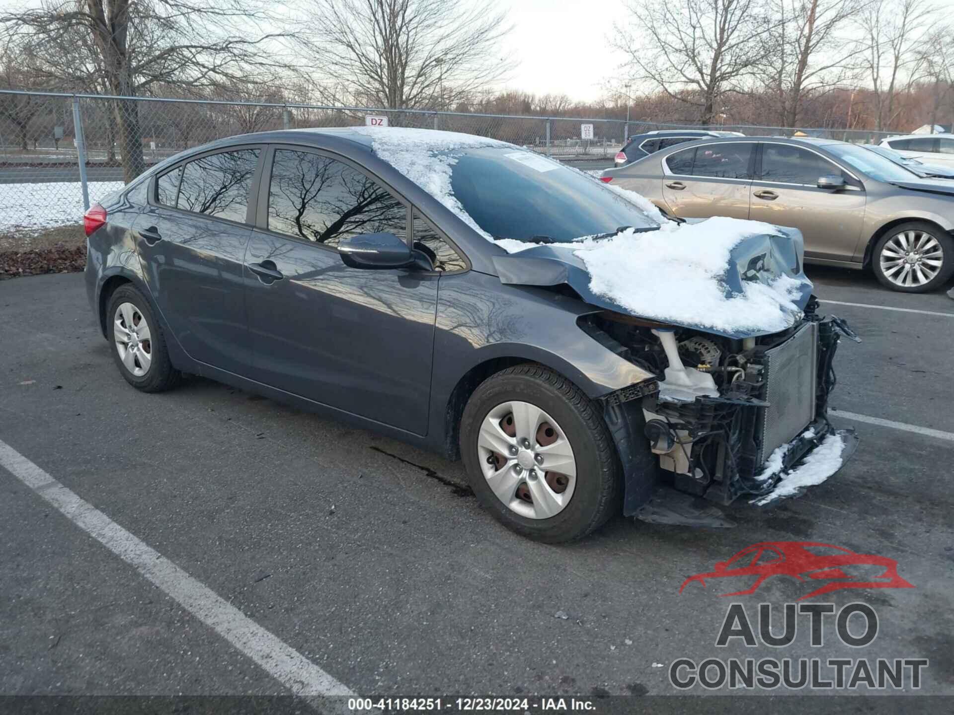 KIA FORTE 2016 - KNAFX4A62G5544719