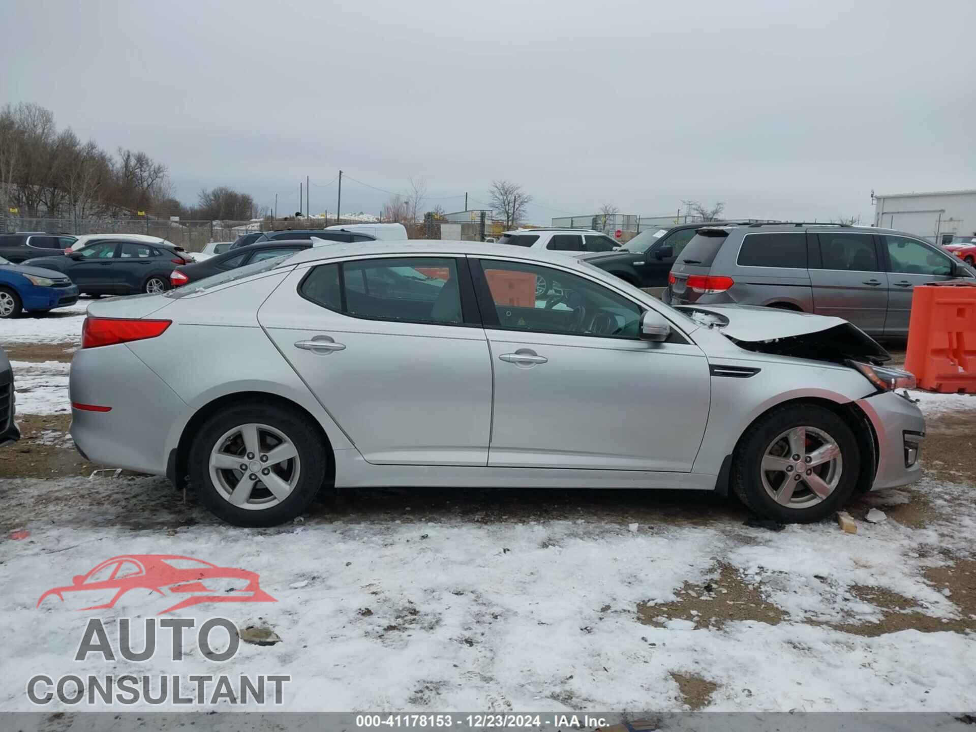 KIA OPTIMA 2014 - KNAGM4A75E5521180