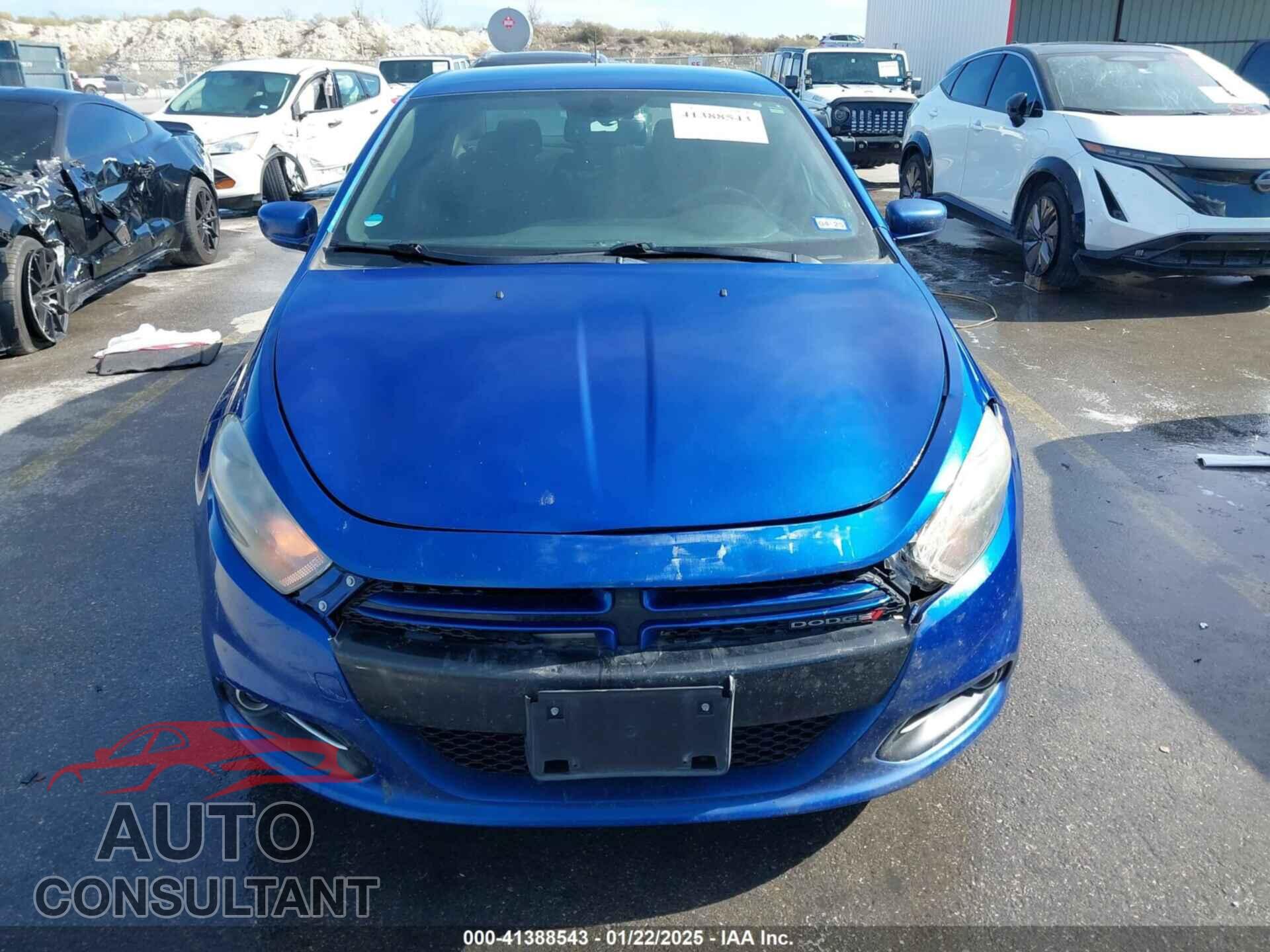 DODGE DART 2013 - 1C3CDFBH9DD146648