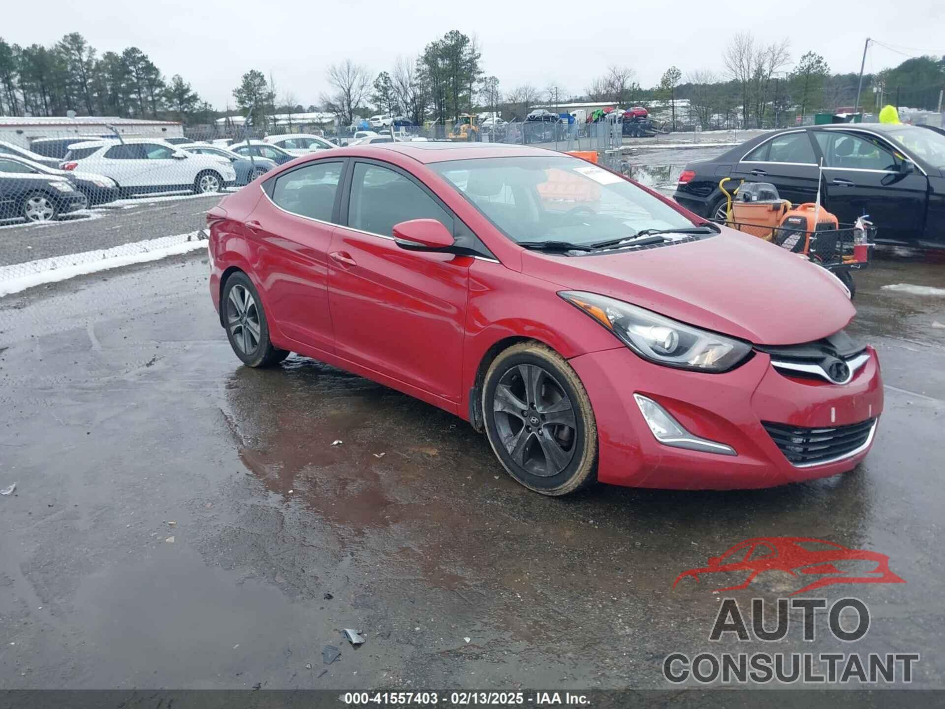 HYUNDAI ELANTRA 2015 - KMHDH4AH0FU382520