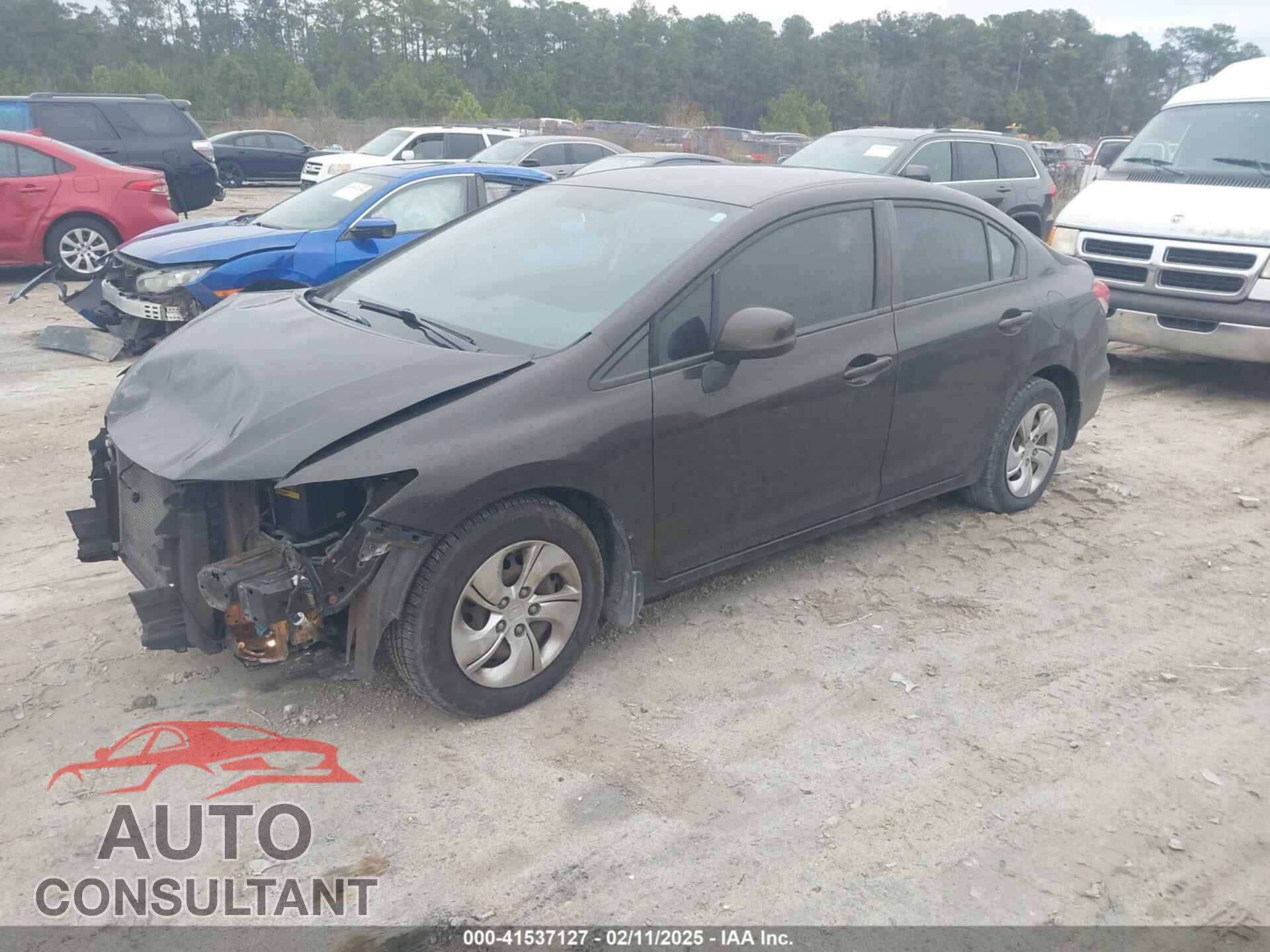 HONDA CIVIC 2013 - 2HGFB2F50DH576421
