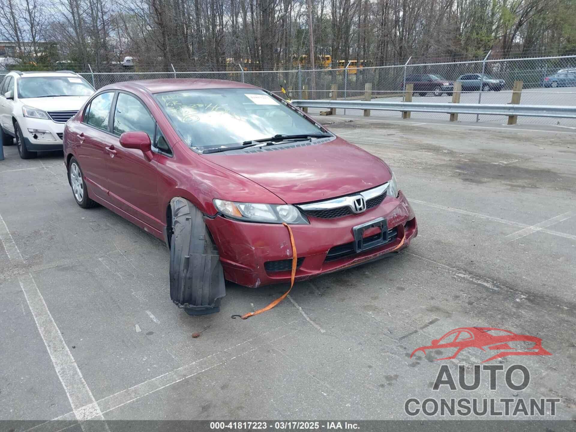 HONDA CIVIC 2009 - 1HGFA16529L000403