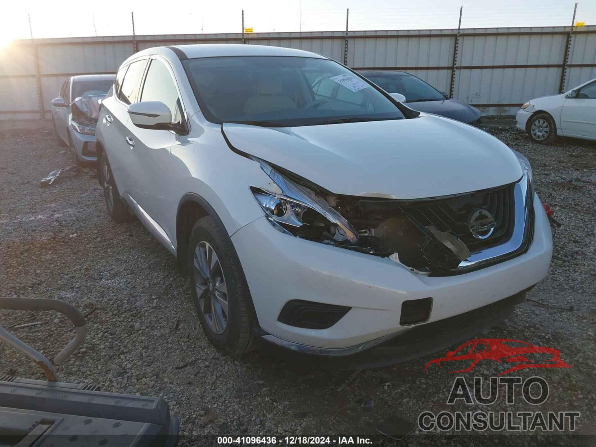 NISSAN MURANO 2016 - 5N1AZ2MH9GN152051