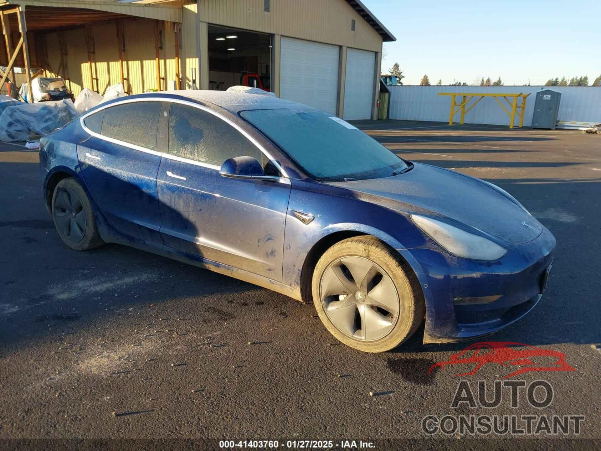 TESLA MODEL 3 2019 - 5YJ3E1EB0KF387877