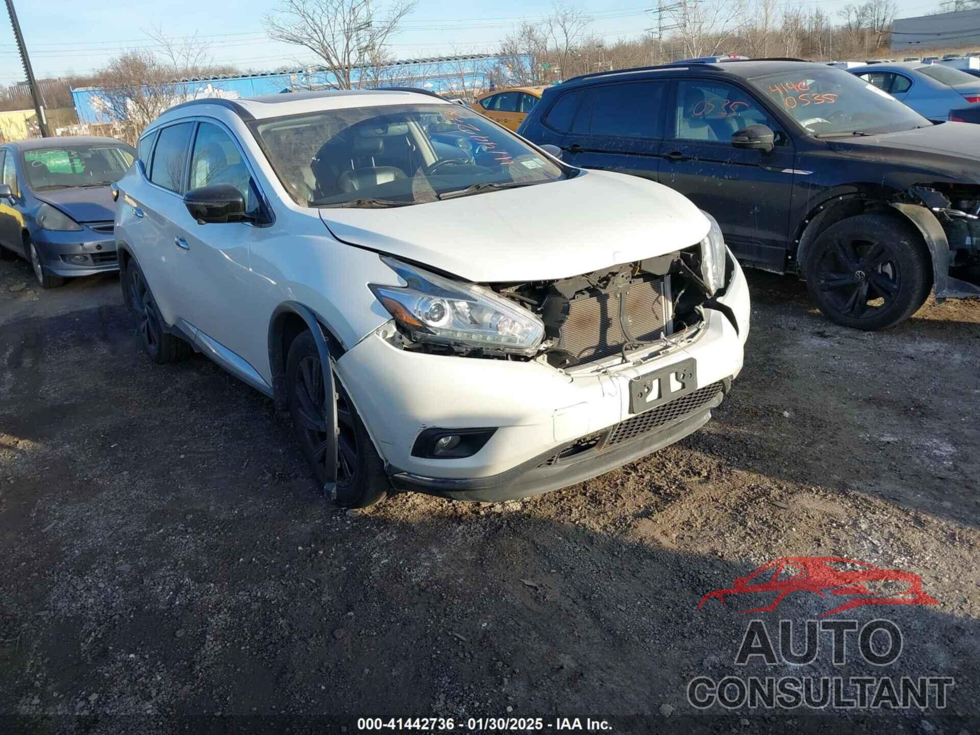 NISSAN MURANO 2017 - 5N1AZ2MH6HN188216
