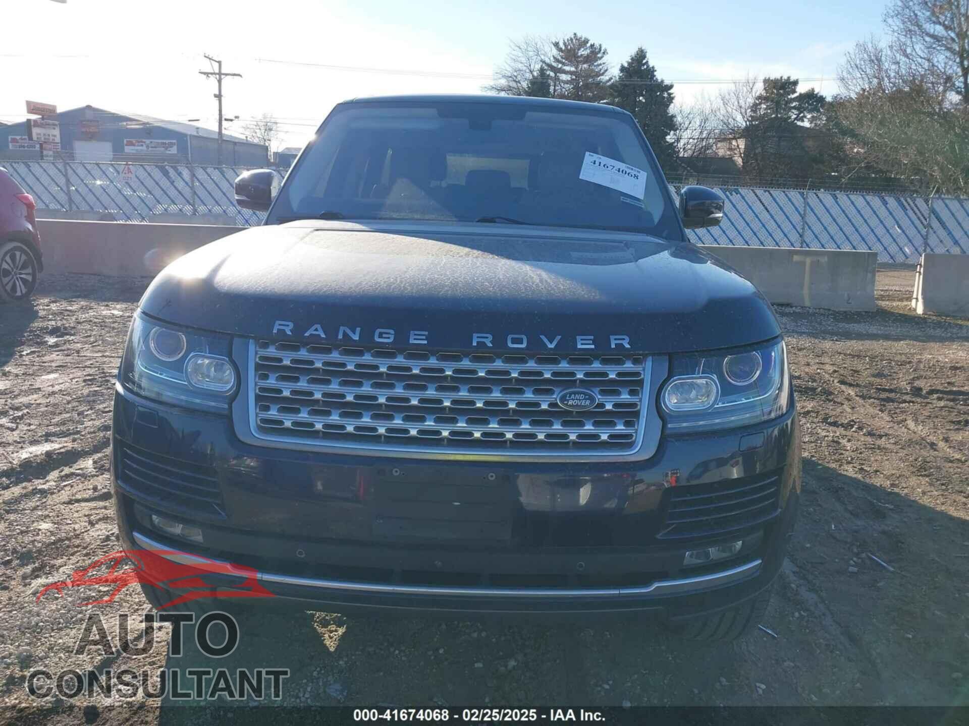 LAND ROVER RANGE ROVER 2016 - SALGS2VF2GA282558