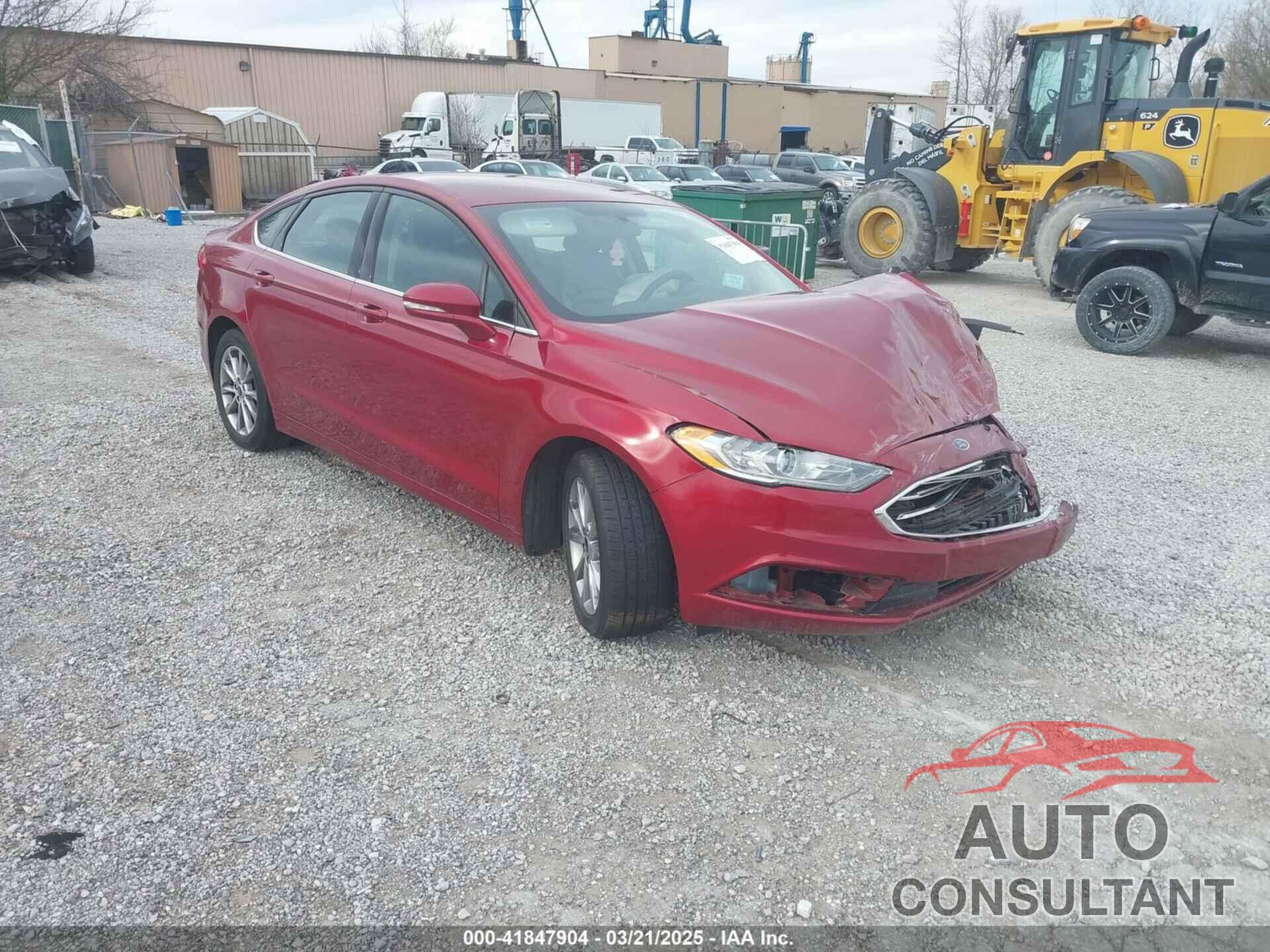 FORD FUSION 2017 - 3FA6P0H70HR109129