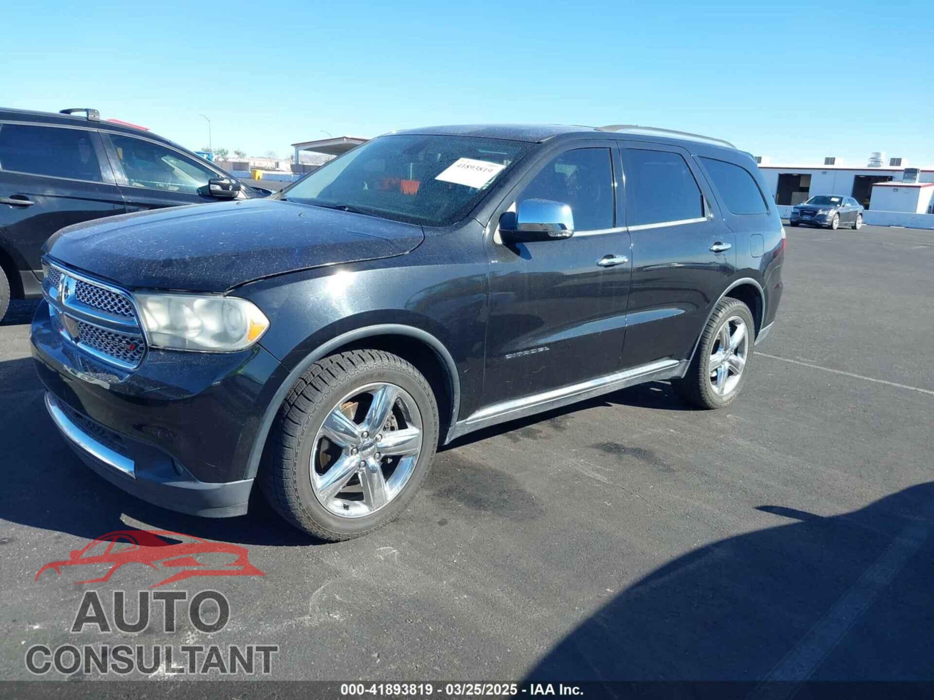 DODGE DURANGO 2012 - 1C4SDHET9CC229729