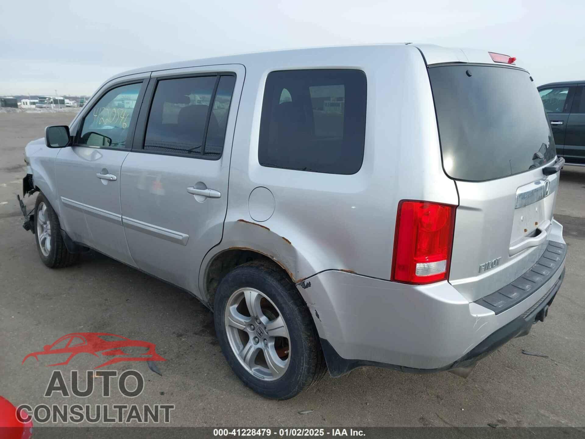 HONDA PILOT 2012 - 5FNYF4H55CB070253