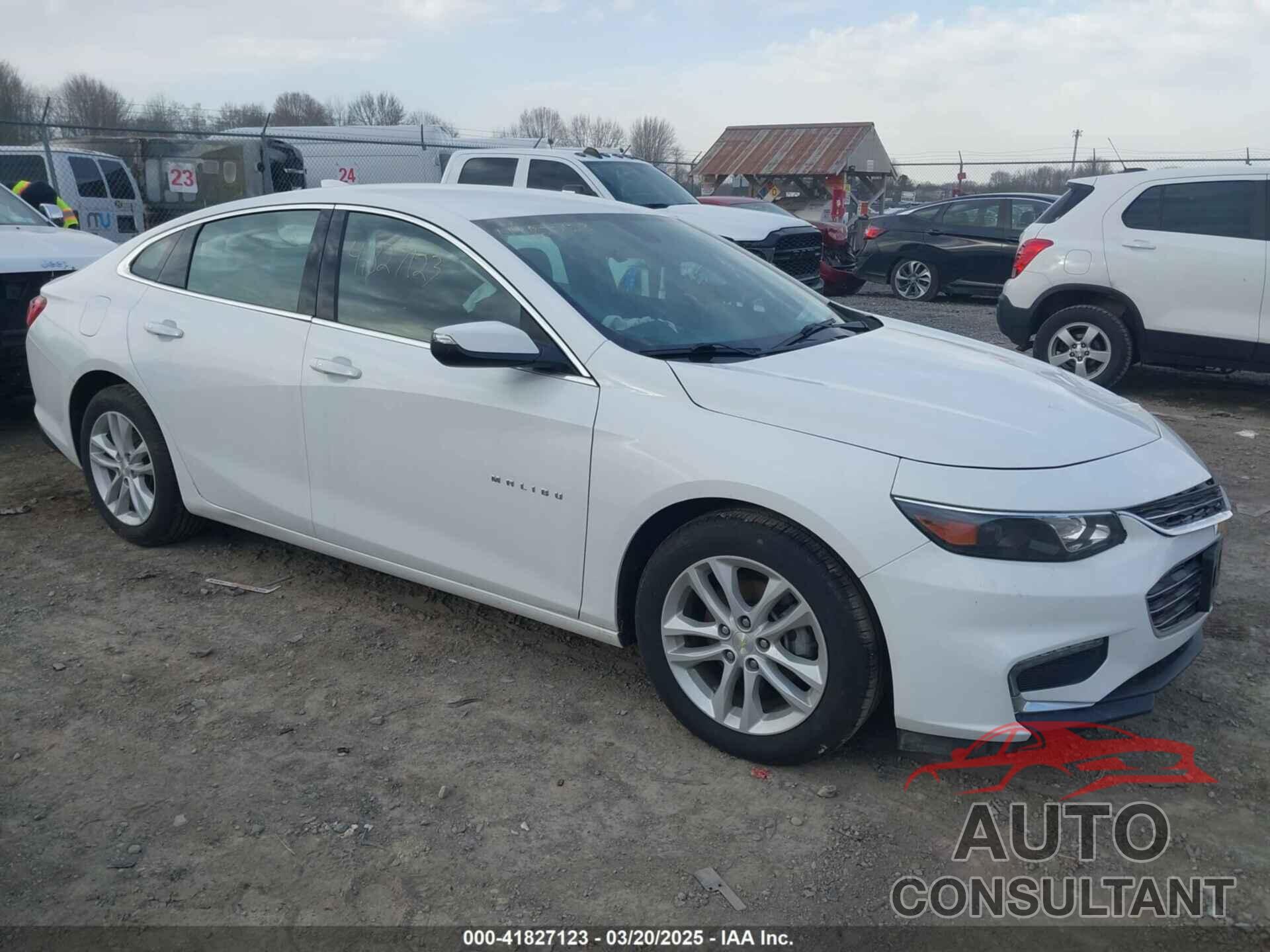 CHEVROLET MALIBU 2016 - 1G1ZE5ST7GF184527