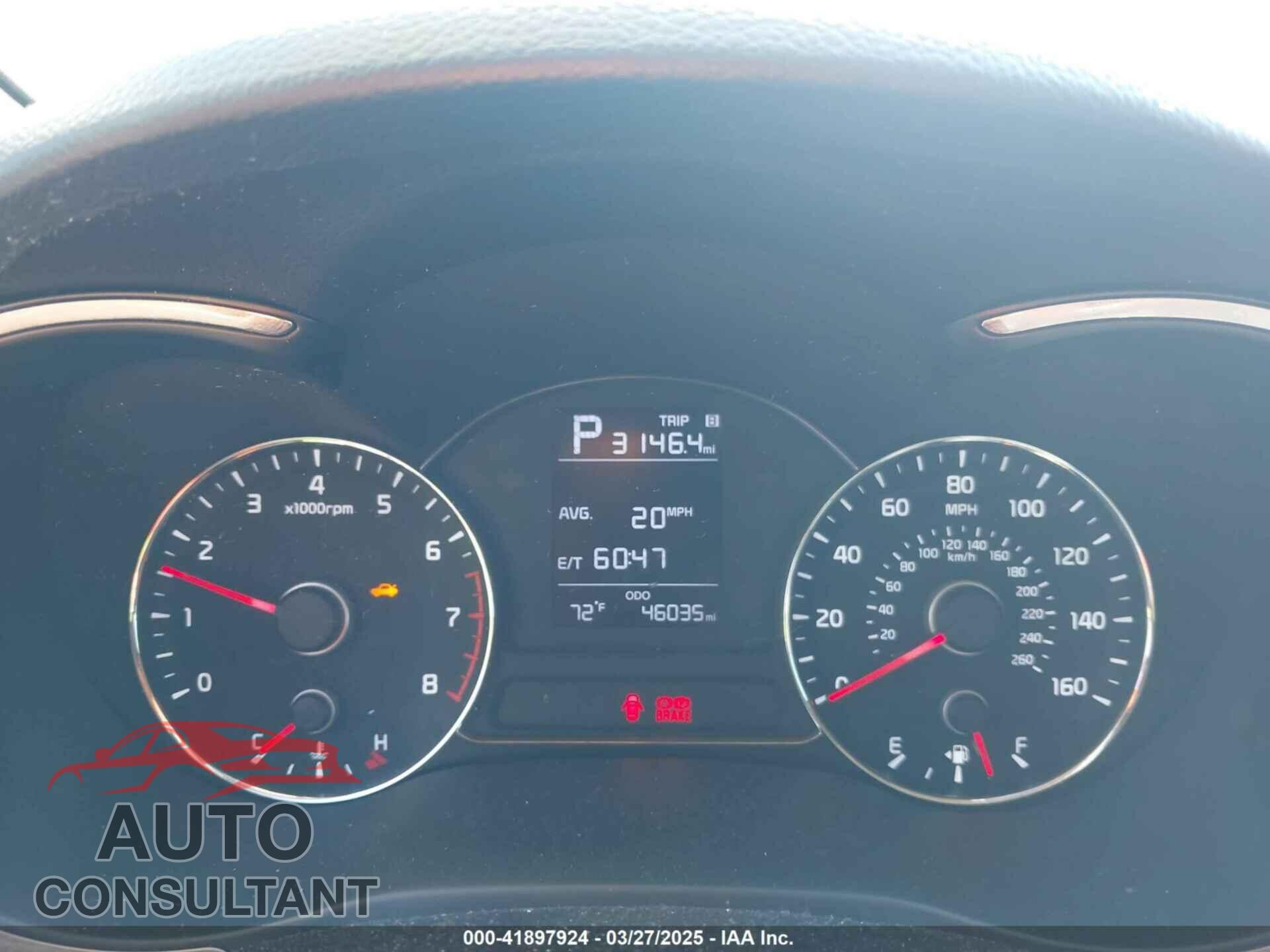KIA FORTE 2017 - 3KPFK4A76HE041128
