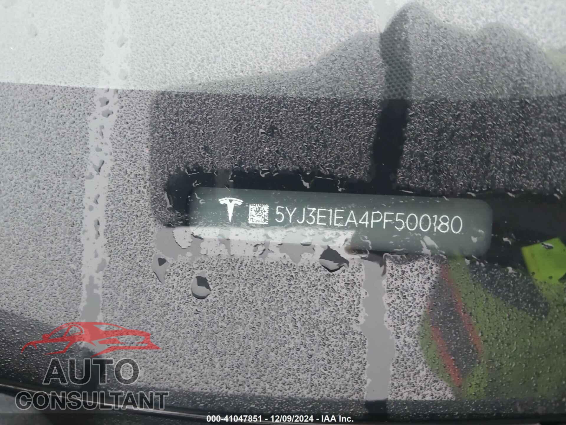TESLA MODEL 3 2023 - 5YJ3E1EA4PF500180