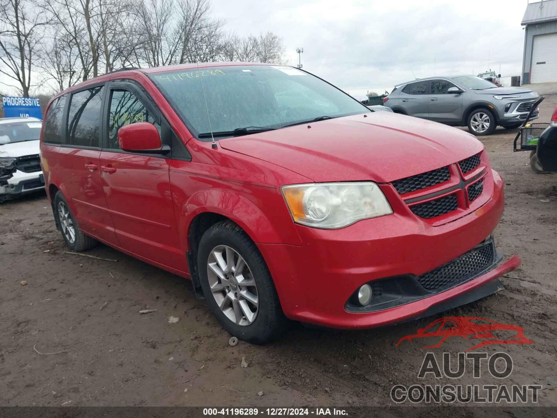 DODGE GRAND CARAVAN 2012 - 2C4RDGEGXCR359862
