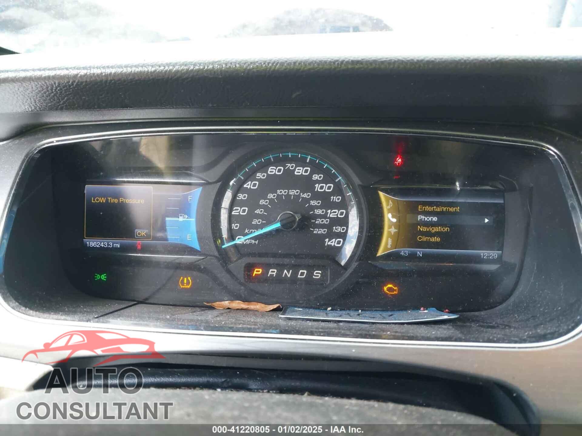 FORD TAURUS 2013 - 1FAHP2E85DG125555
