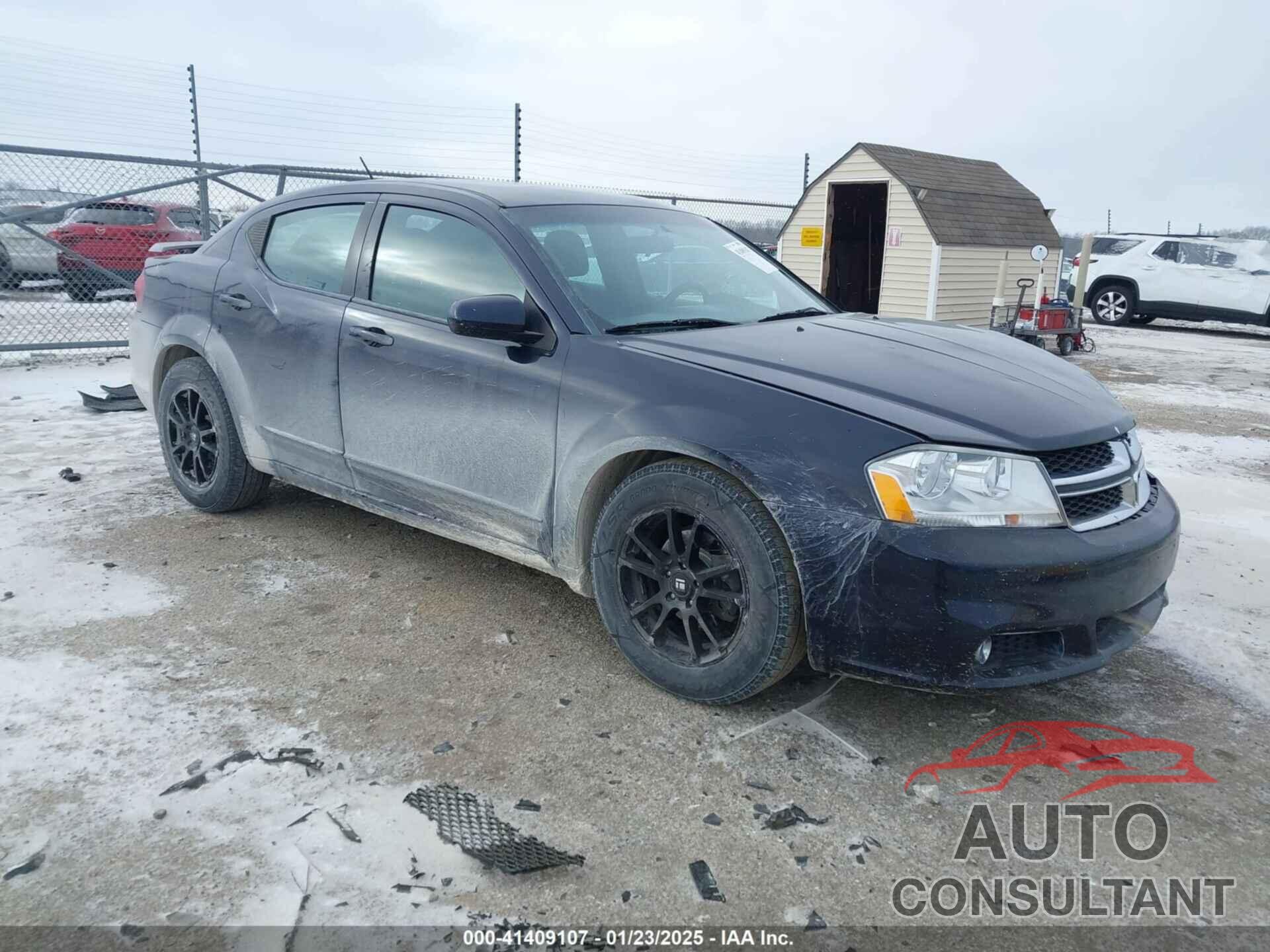 DODGE AVENGER 2012 - 1C3CDZEG9CN276412