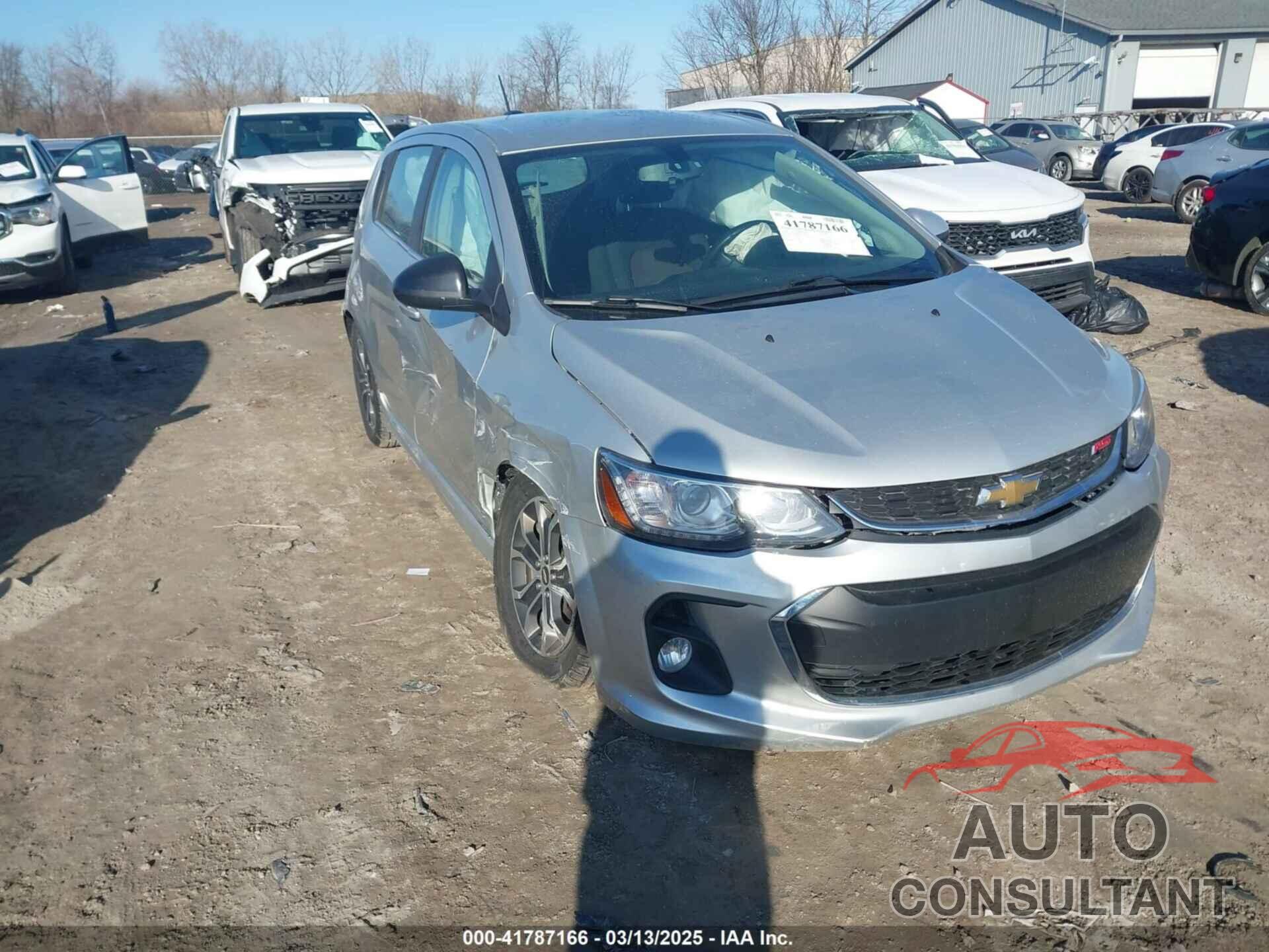 CHEVROLET SONIC 2017 - 1G1JD6SH4H4141701