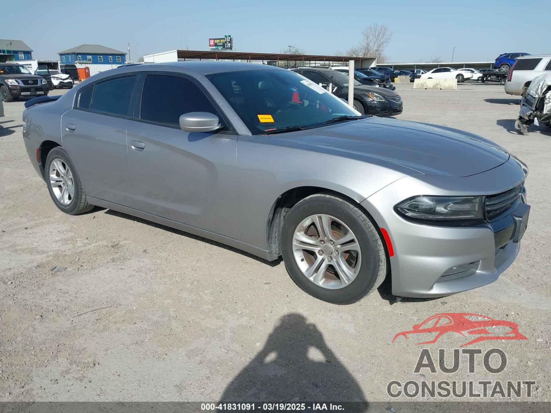 DODGE CHARGER 2017 - 2C3CDXBGXHH541198