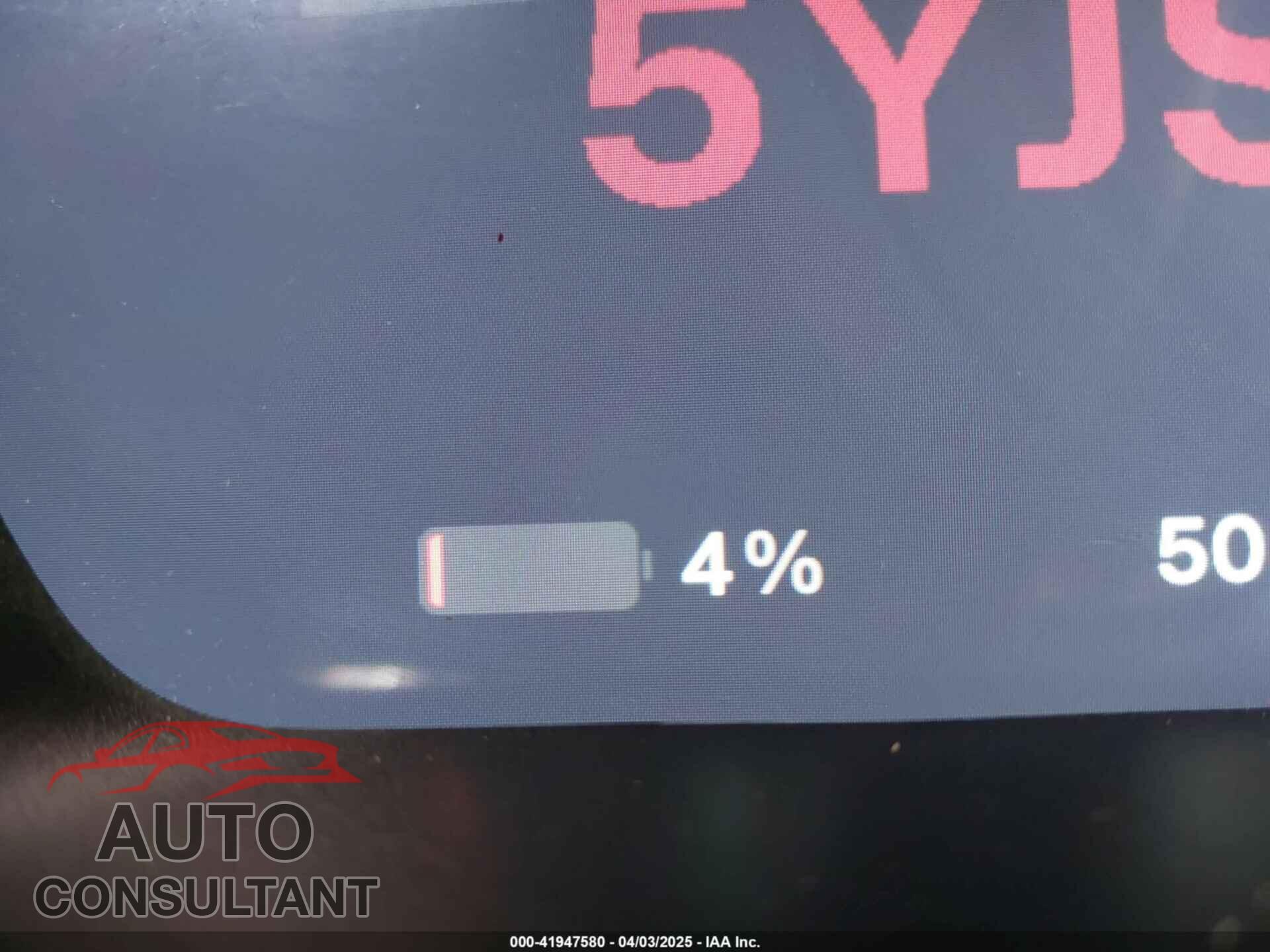 TESLA MODEL S 2016 - 5YJSA1E27GF122503