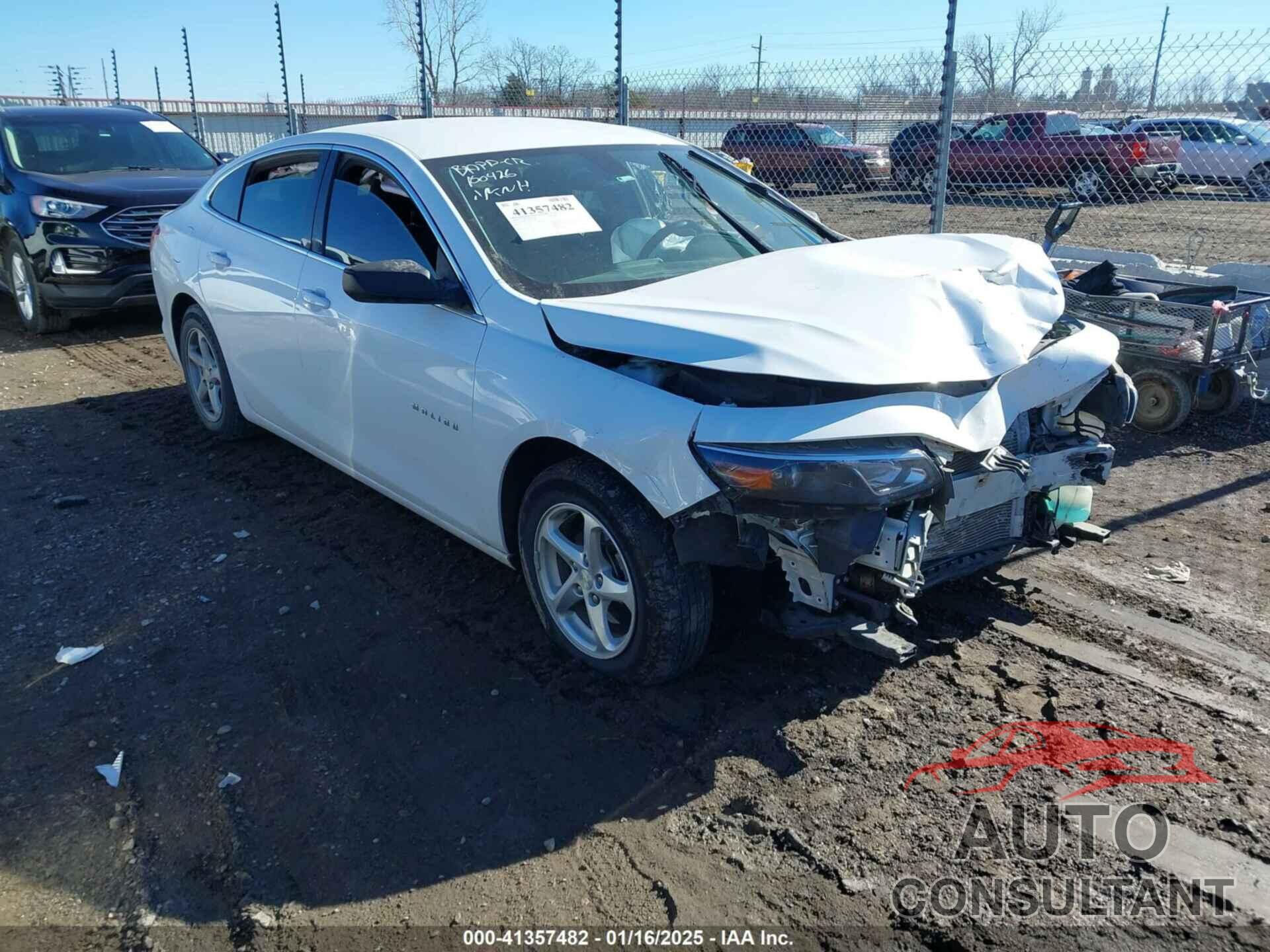CHEVROLET MALIBU 2016 - 1G1ZB5STXGF267748