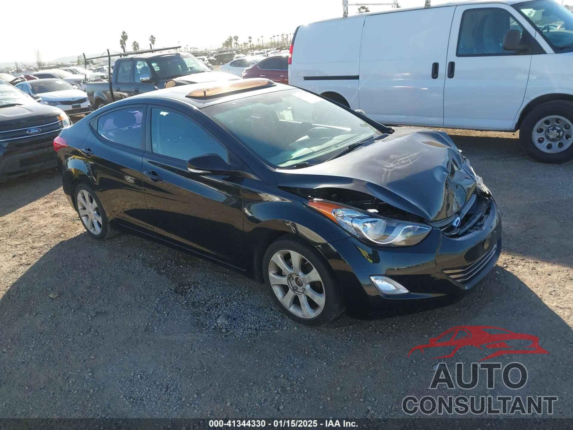 HYUNDAI ELANTRA 2012 - 5NPDH4AE6CH123739