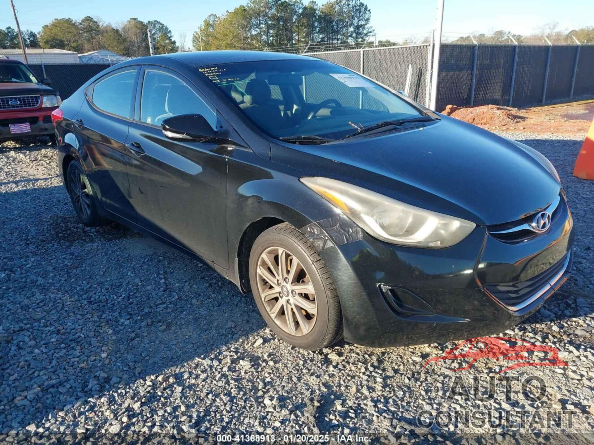 HYUNDAI ELANTRA 2014 - KMHDH4AE4EU164875
