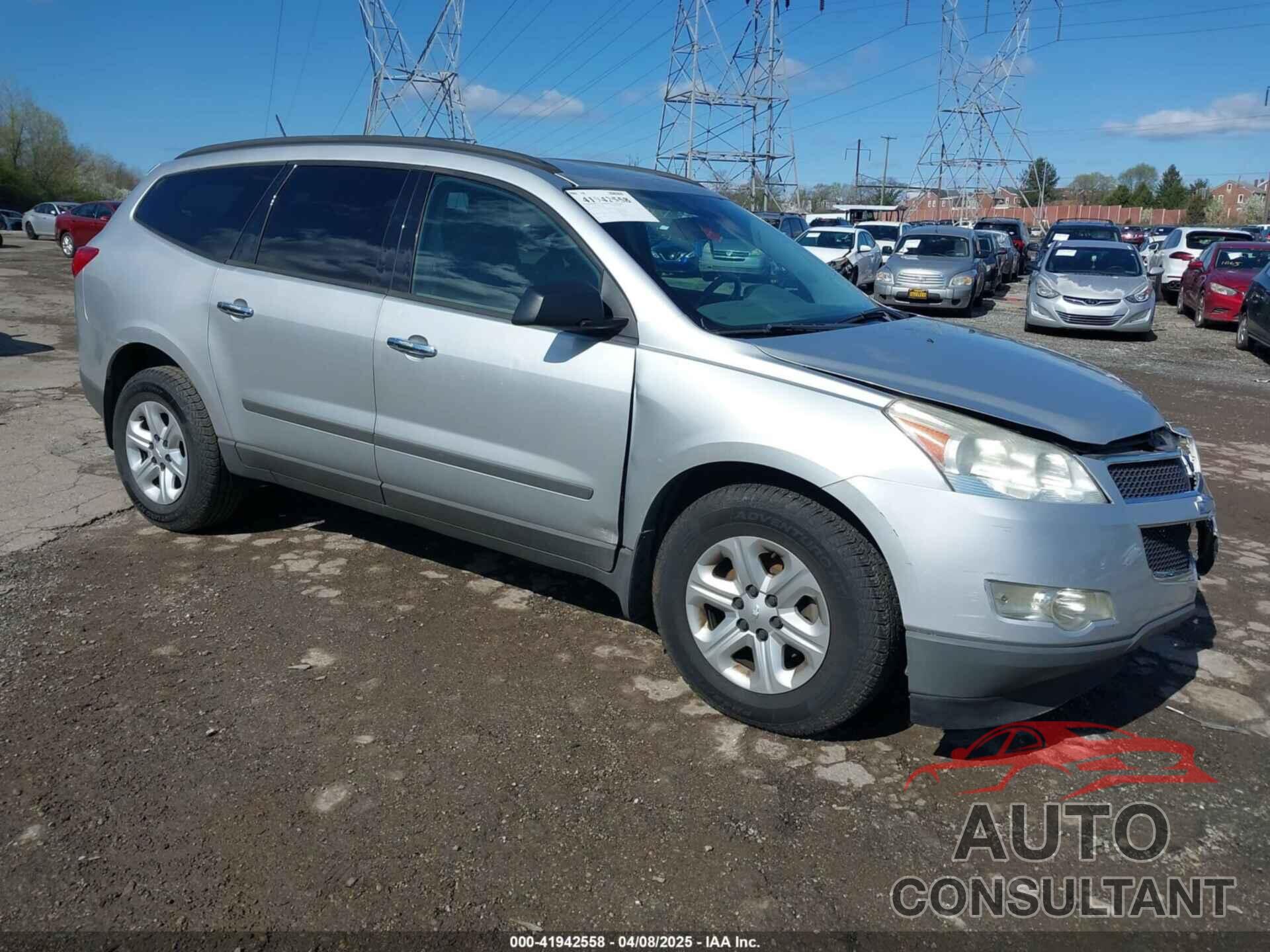CHEVROLET TRAVERSE 2012 - 1GNKRFED7CJ272242