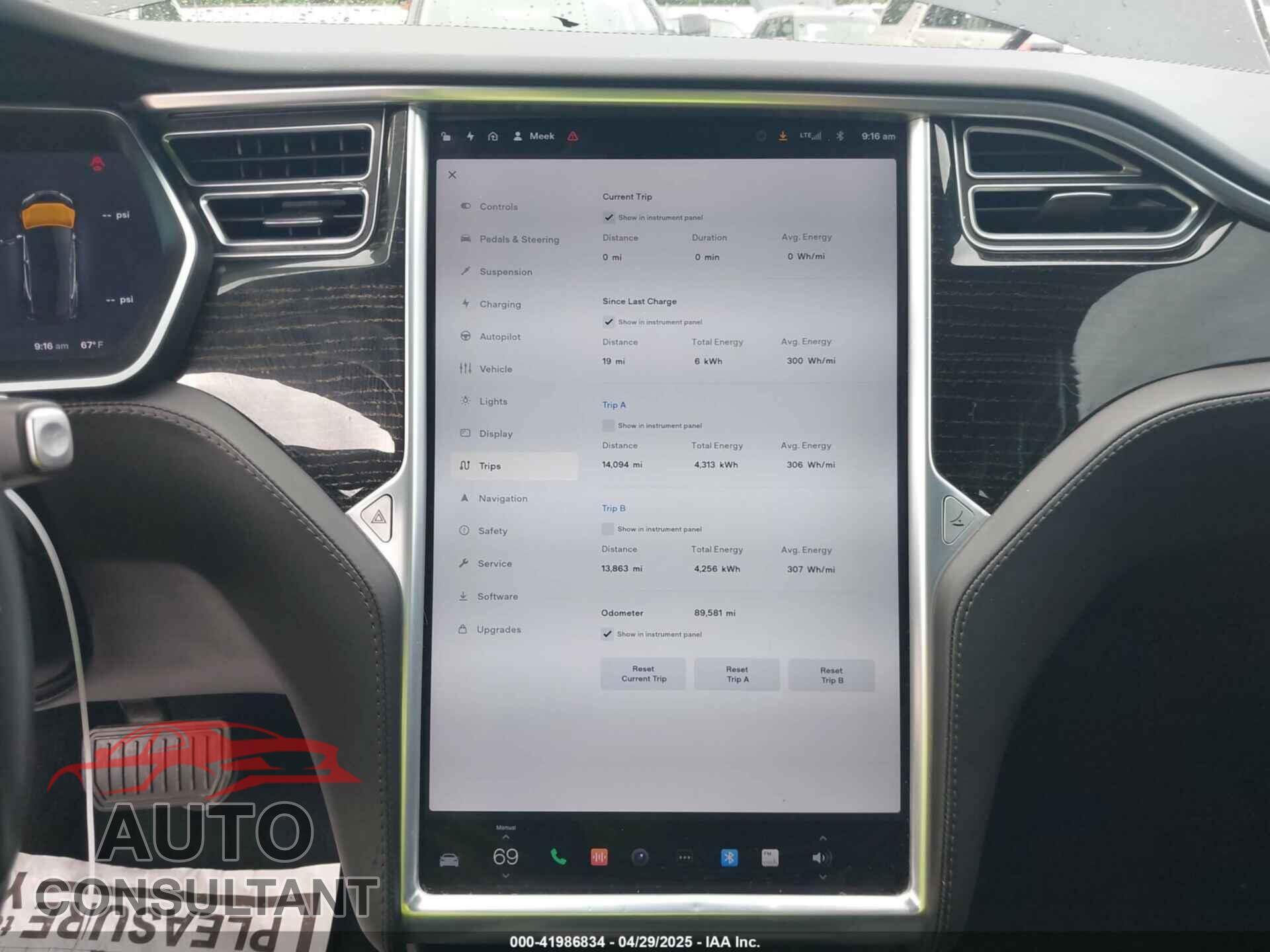 TESLA MODEL S 2017 - 5YJSA1E1XHF232745
